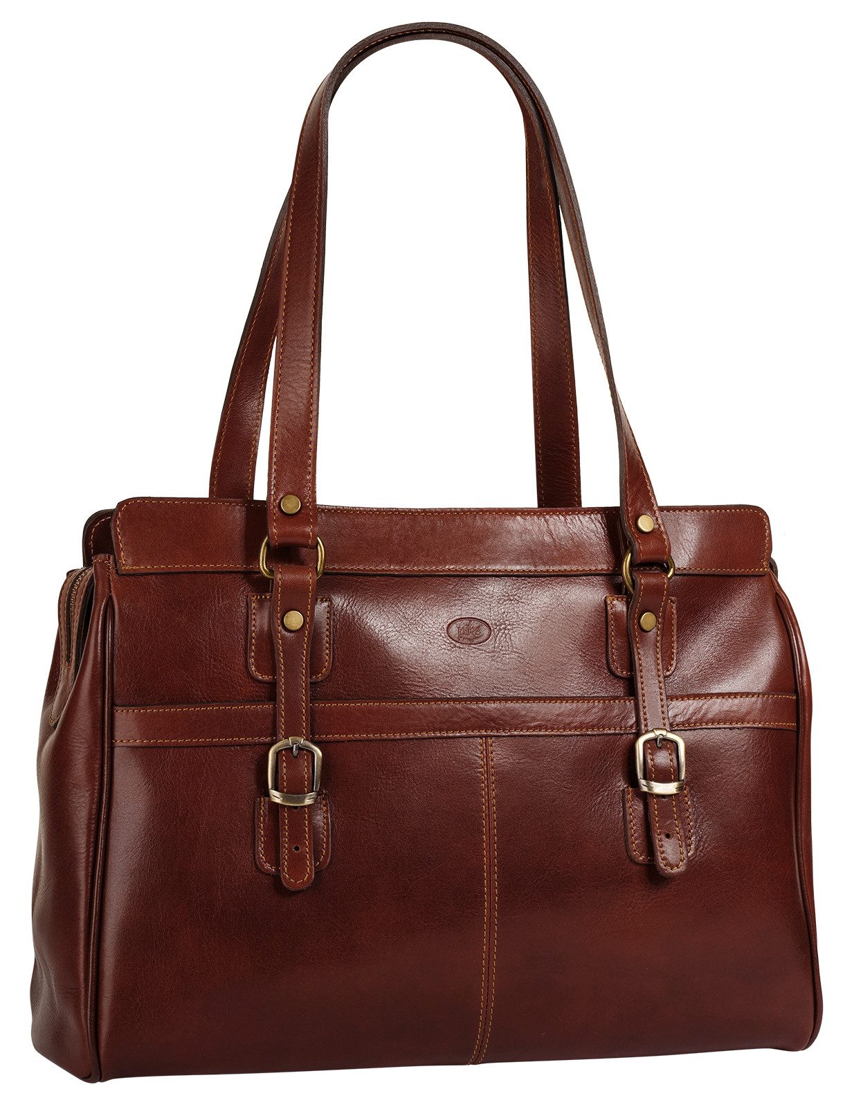 Piké Shopper (1-tlg), echt Leder, Made in Italy