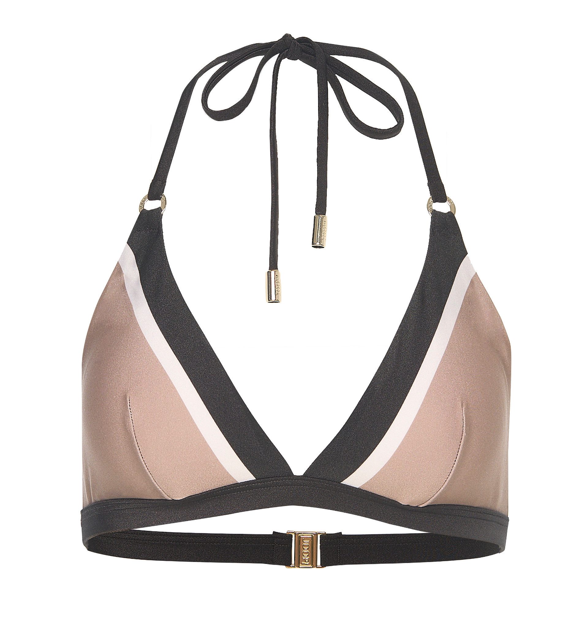 JOOP! Triangel-Bikini-Top Colourblock, Colourblocking-Design, wattierte Cup günstig online kaufen