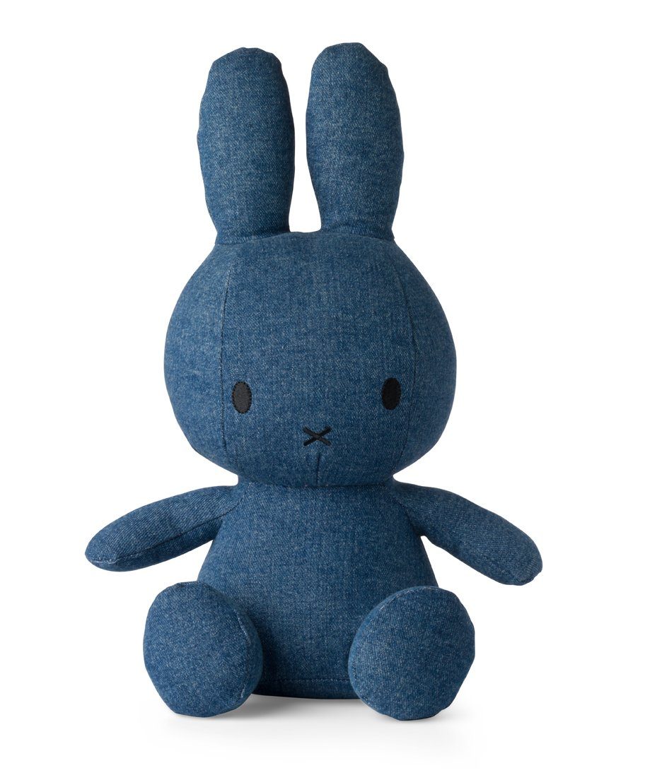 Bon Ton Toys Kuscheltier Miffy Denim Kuscheltier Bon Ton Toys Hase Mid Wash jeans 33 cm