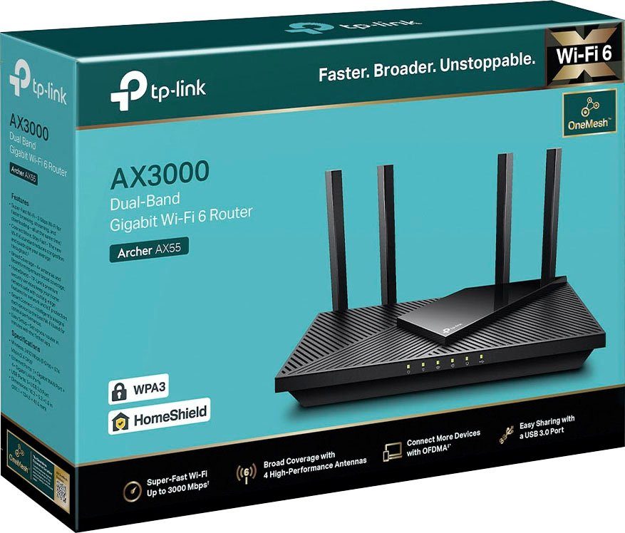 tp-link Archer AX55 WLAN-Router