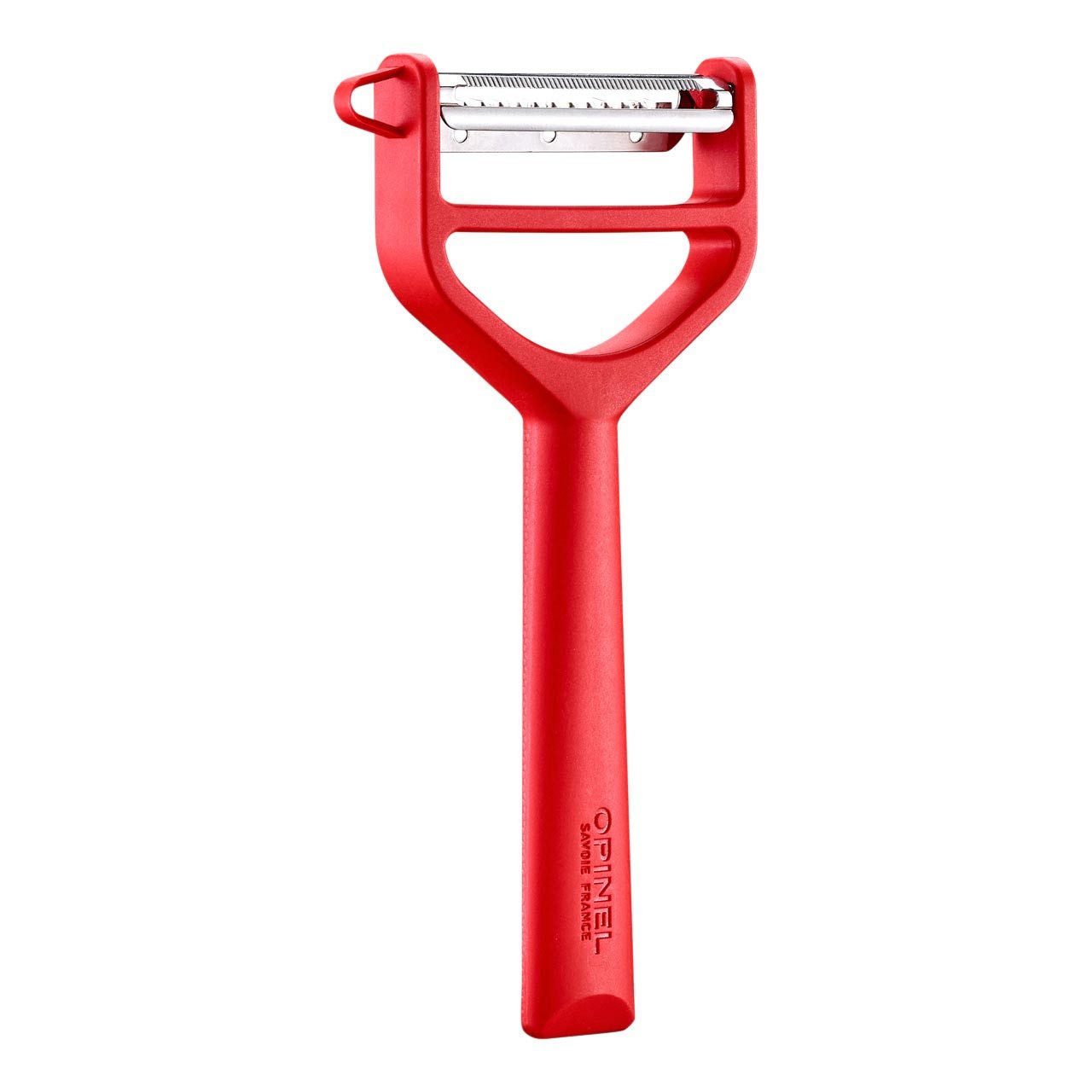 Opinel Schälmesser Opinel T-DUO Sparschäler, rot, blau, grün, Opinel T-DUO Sparschäler, Edelstahl, rostfrei