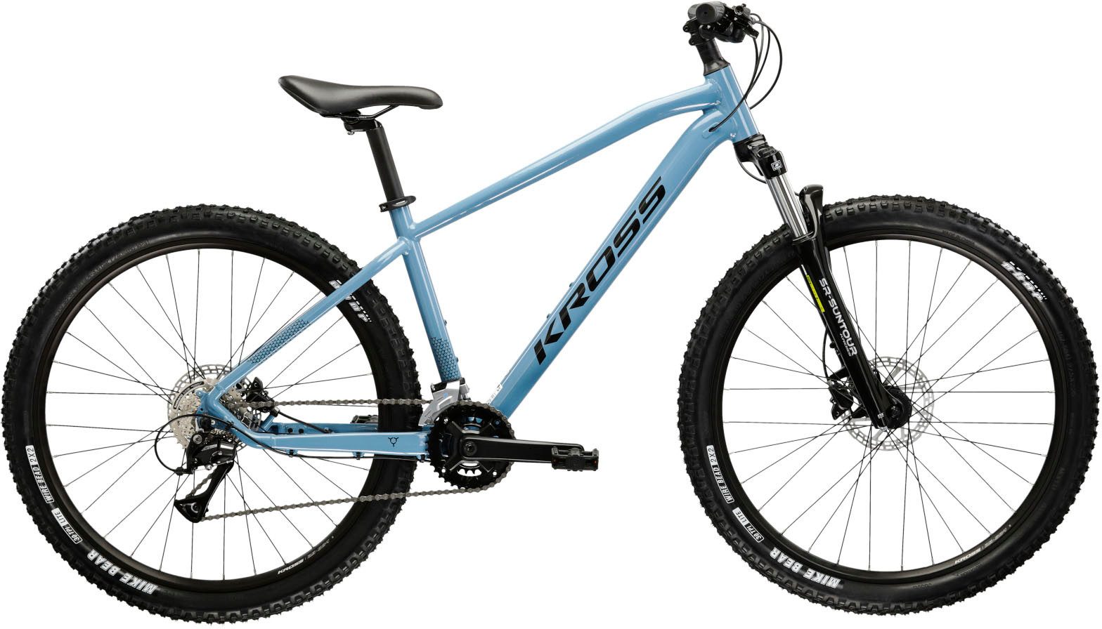 Kross Mountainbike Hexagon 4.0, 16 Gang Shimano ACERA M3020 Schaltwerk, Kettenschaltung