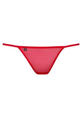 Obsessive Stringtanga Luiza String-Tanga - rot (1-St) mit Blumenapplikation