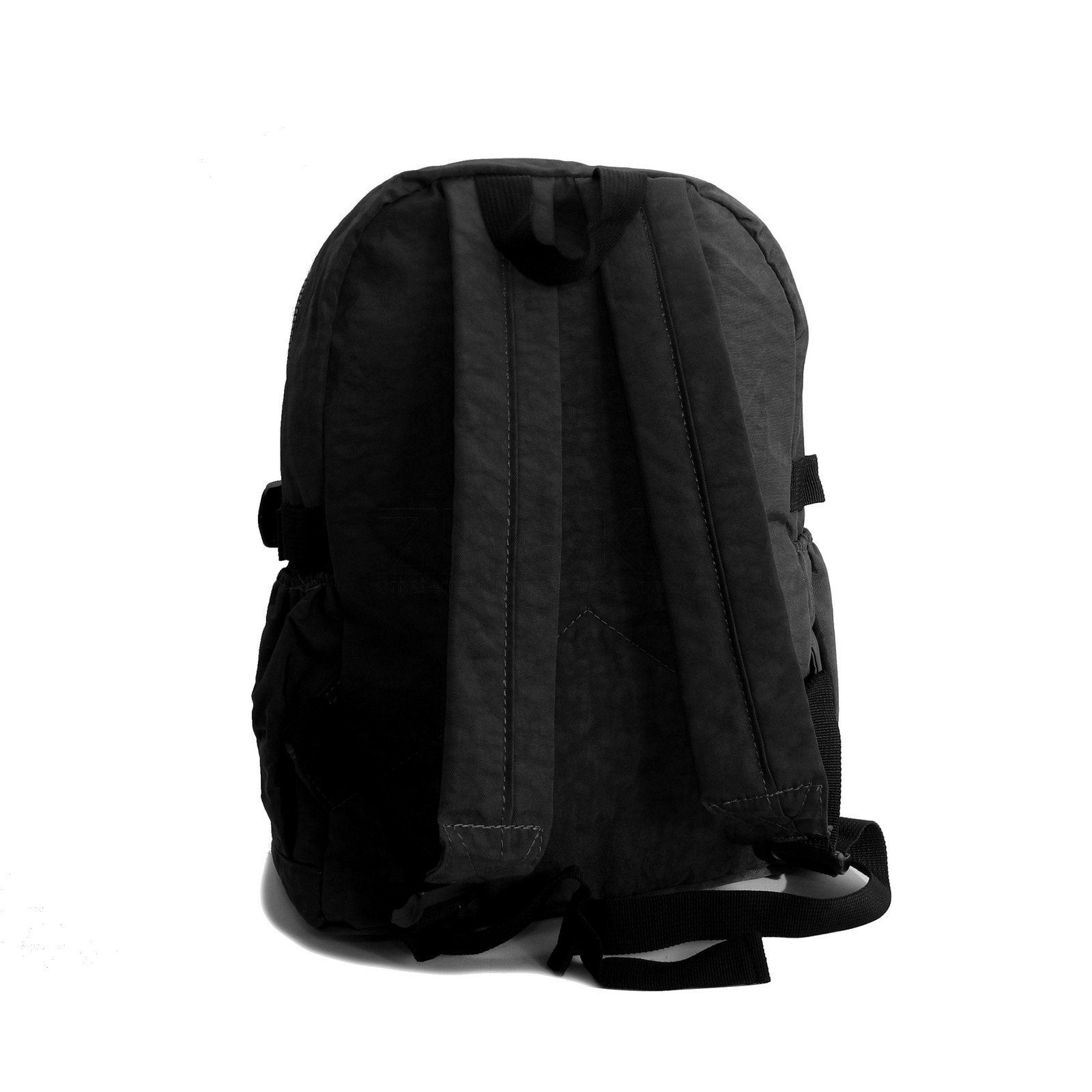 Rucksack Rucksack Fahrradrucksack - Schwarz BAG Street Uni Crinkle STREET Mehrzweckrucksack Bag