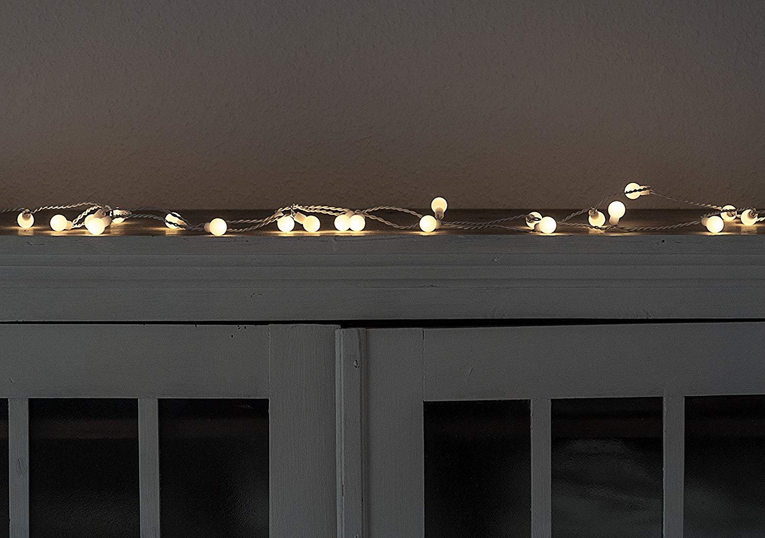 Latupo LED-Lichterkette mit Outdoor Lichterkette LED Innen 50er Außen Timer, Party Garten