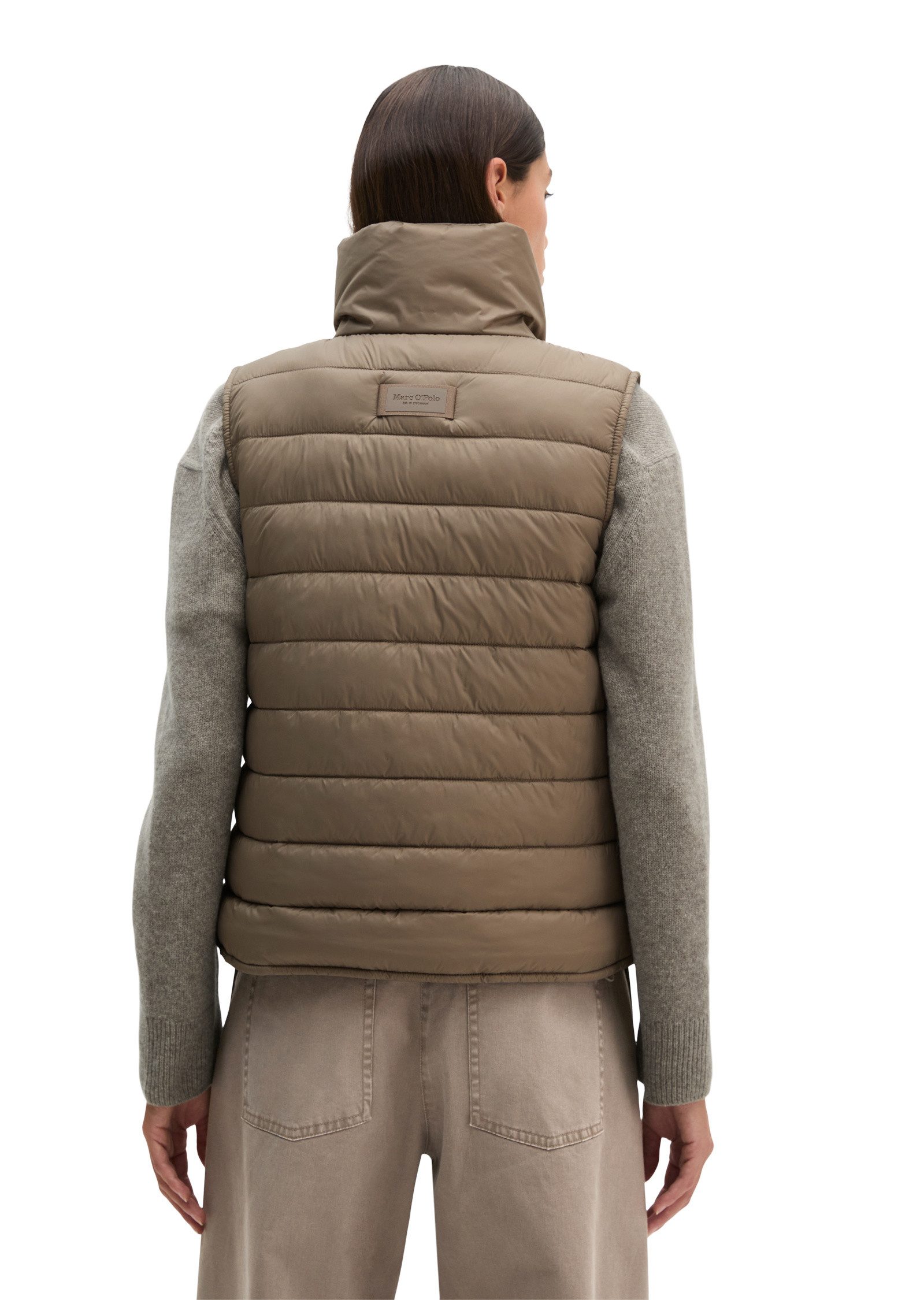 Marc O'Polo Steppweste mit recycelten Materialien
