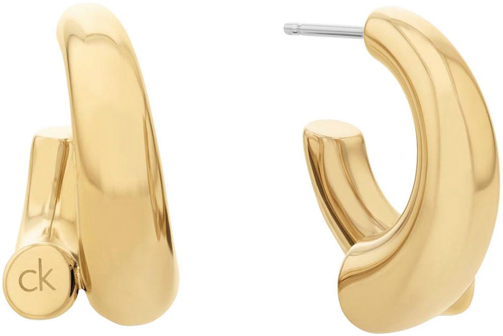 Calvin Klein Paar Серьги-кольца CK SPIRAL, 35000764, 35000765