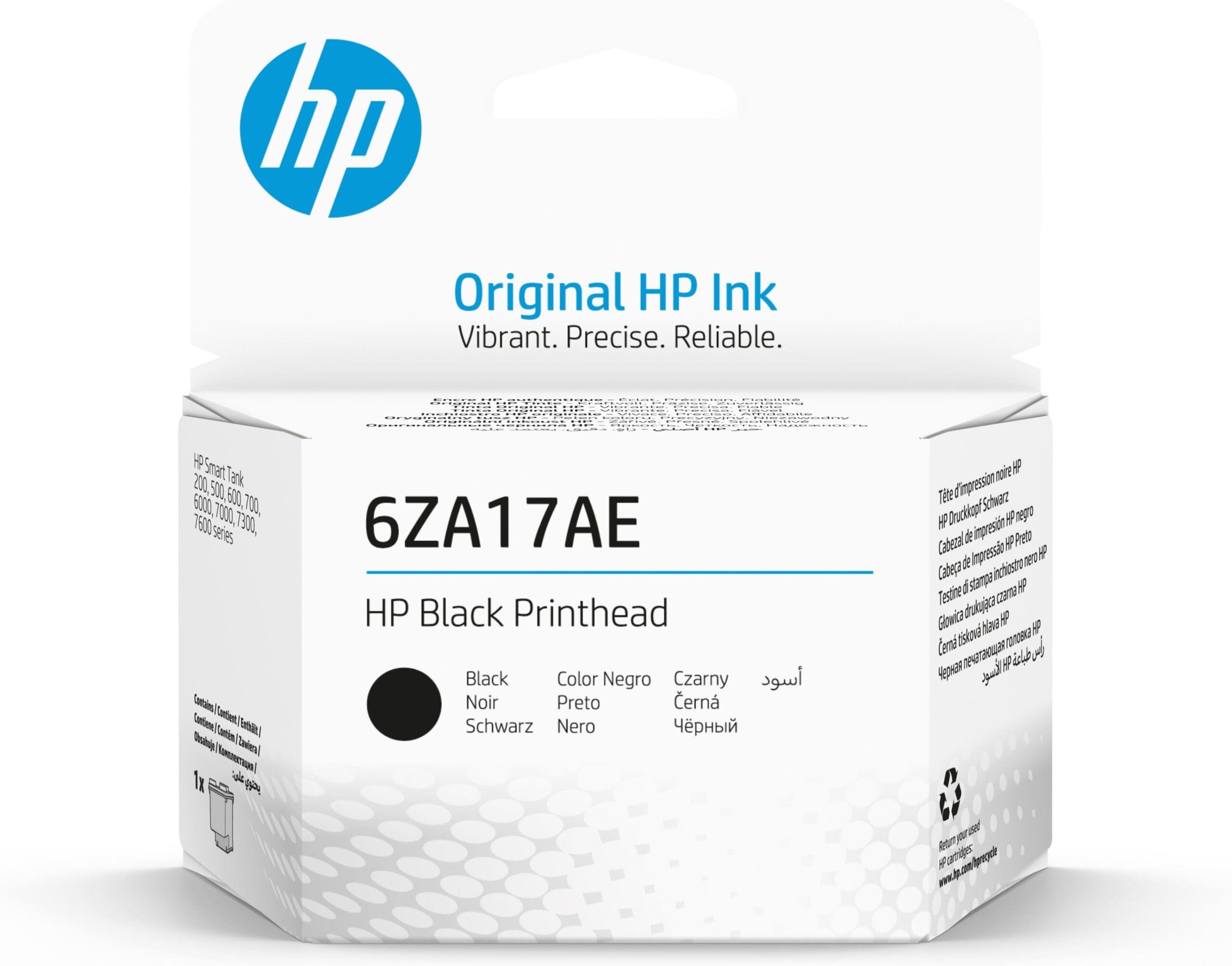HP HP 6ZA17AE Schwarz Druckkopf Tintenpatrone