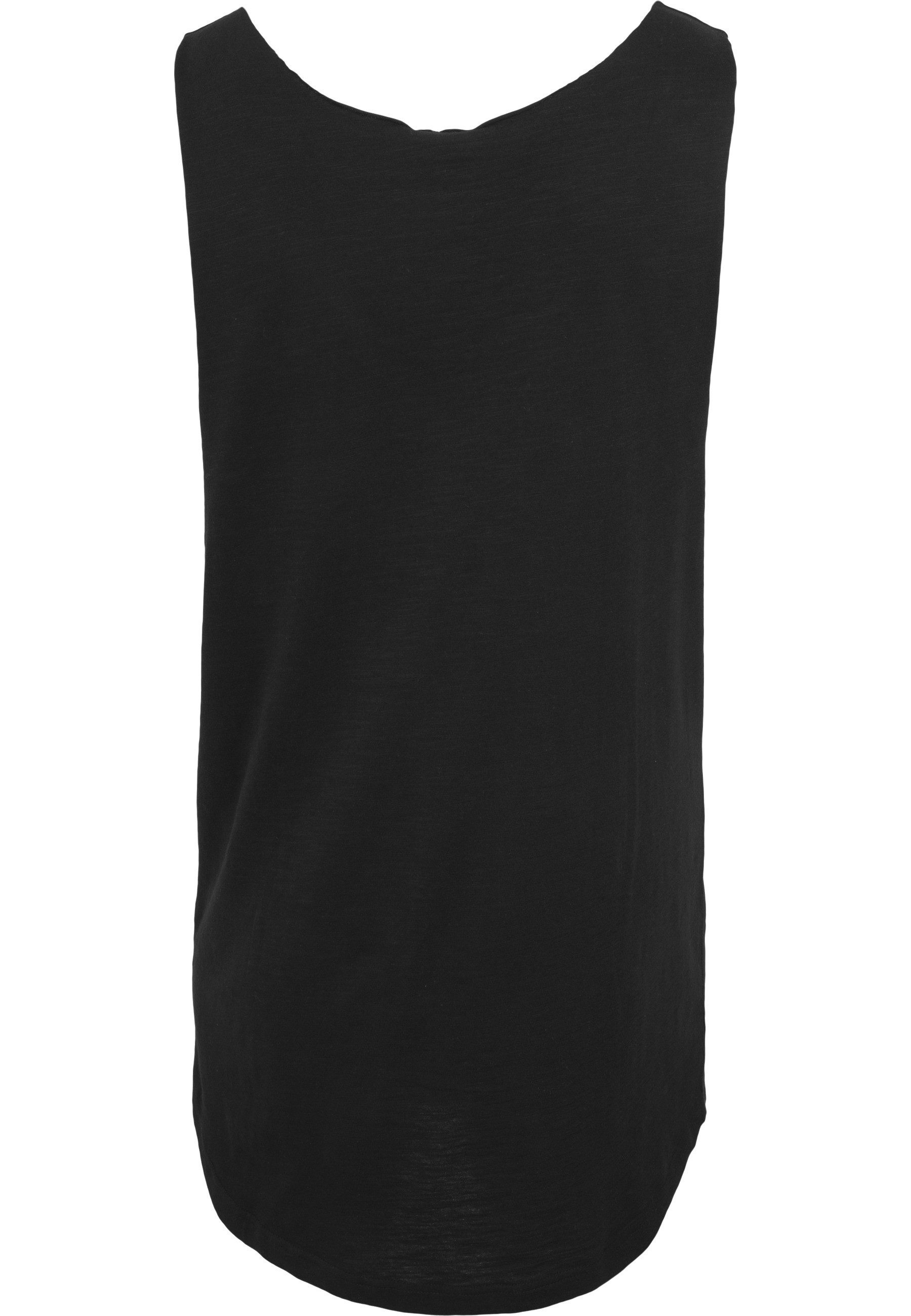 URBAN CLASSICS Tanktop Urban Classics Herren Long Shaped Open Edge Loose Tank (1-tlg)