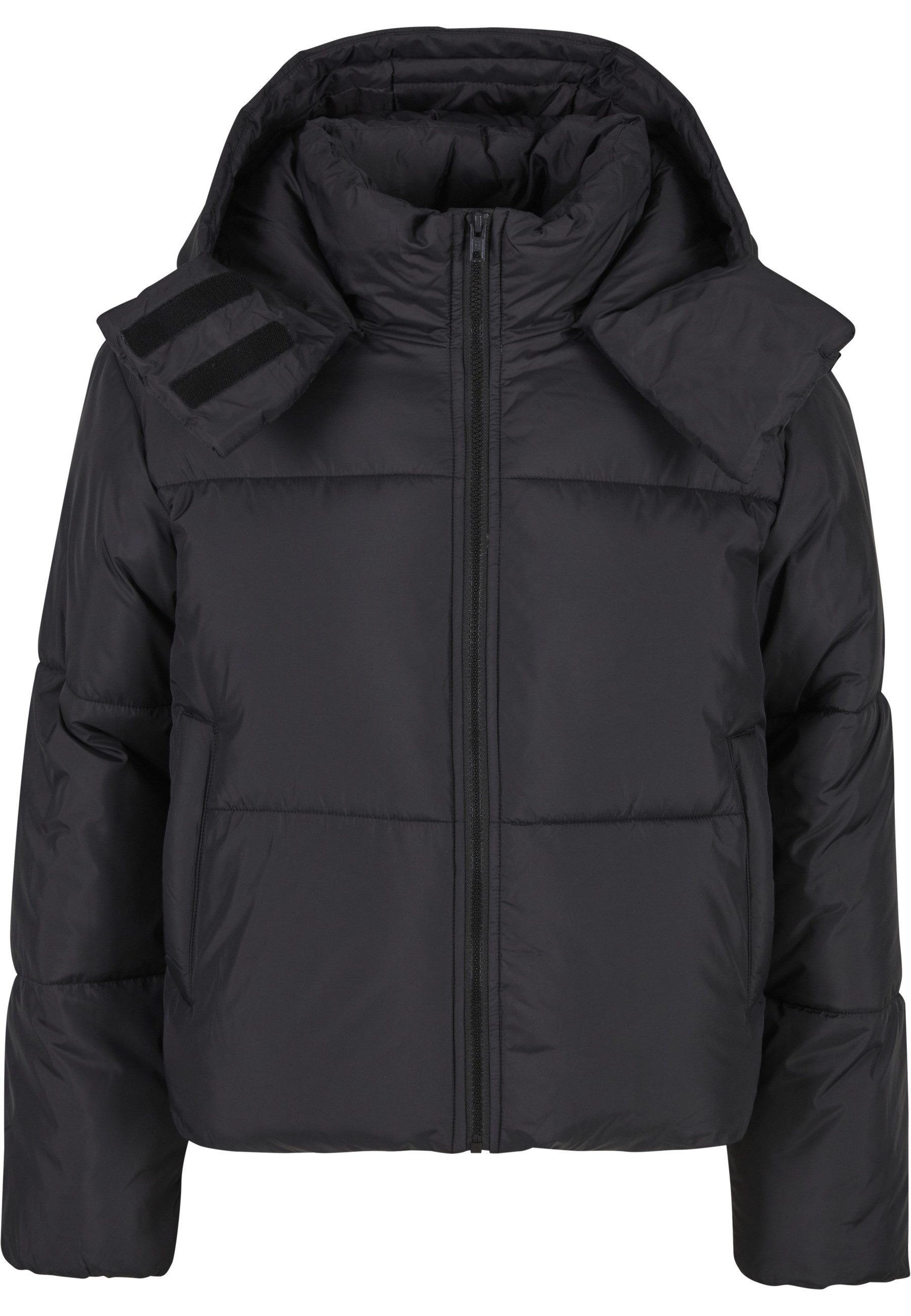 URBAN CLASSICS Winterjacke Urban Classics Ladies Hooded Collar Puffer Jacket (1-St)