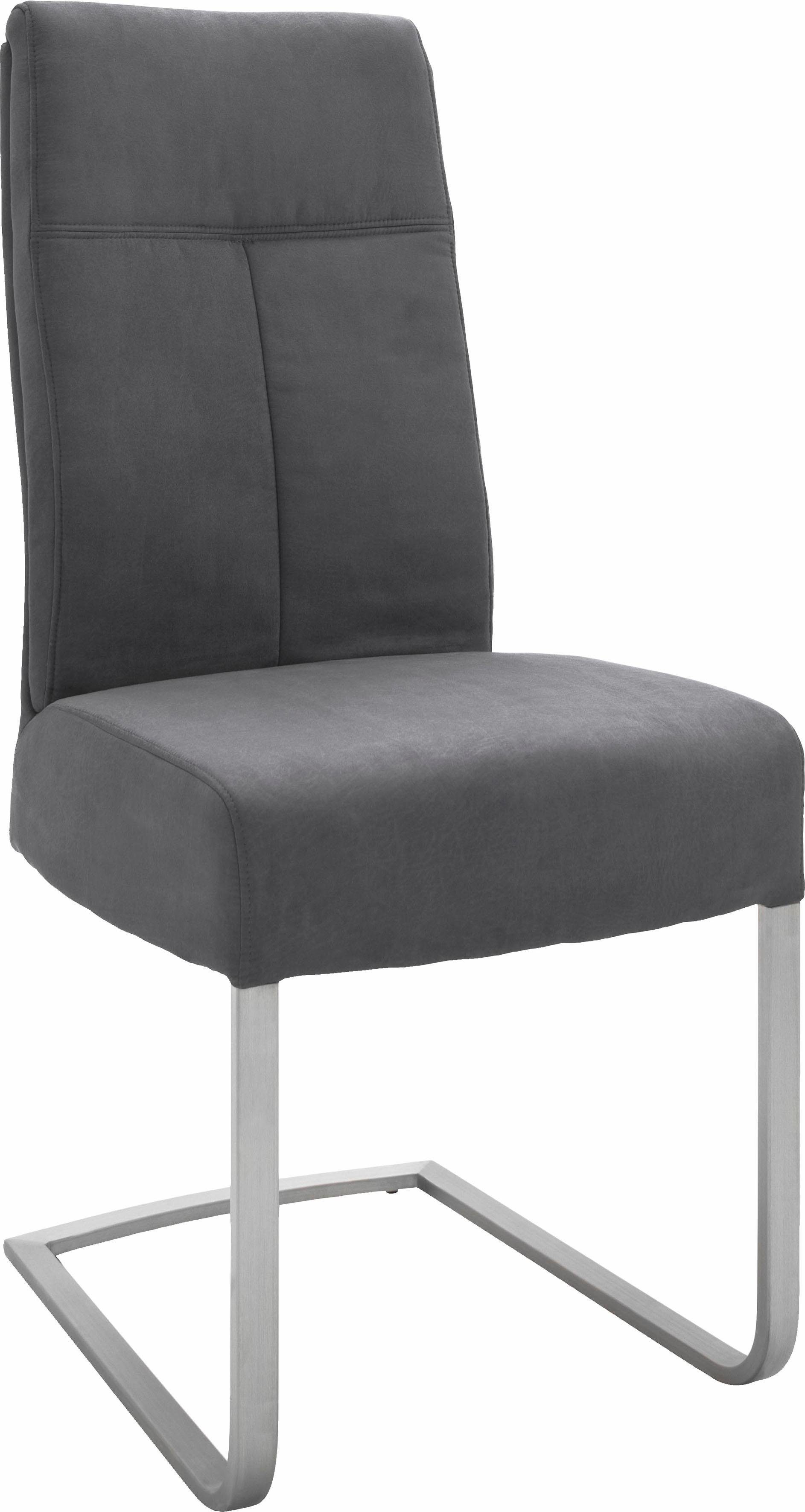 Stuhl belastbar Anthrazit MCA 2 120 furniture bis Freischwinger | Kg (Set, St), Talena Anthrazit