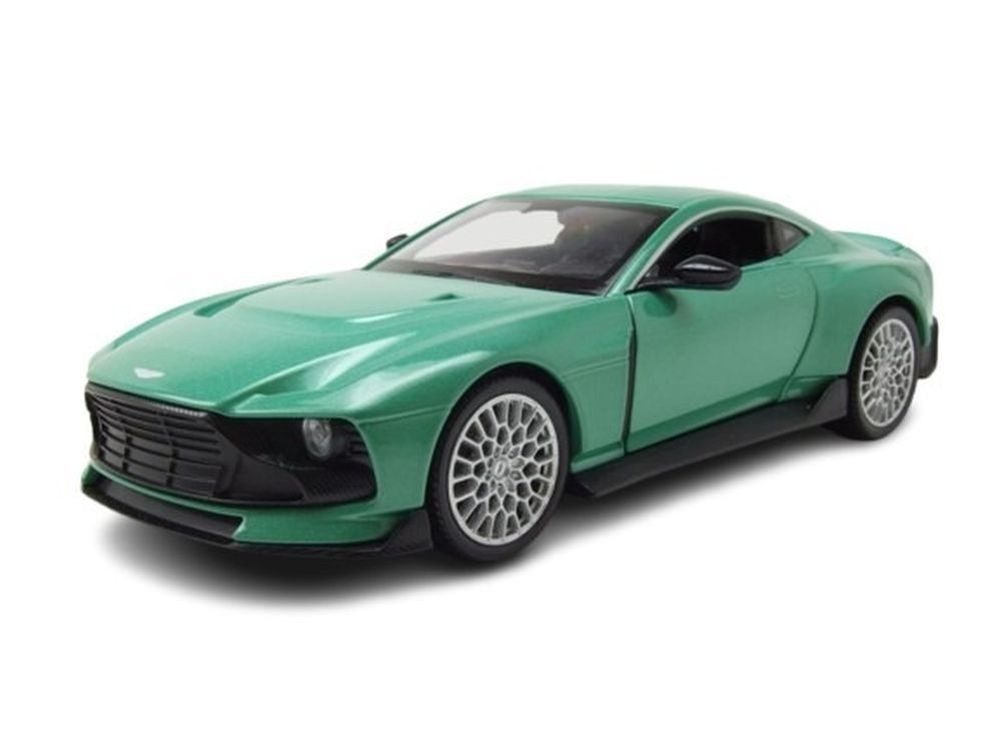 Welly Modellauto Aston Martin Valour hellgrün metallic, Maßstab 1:24