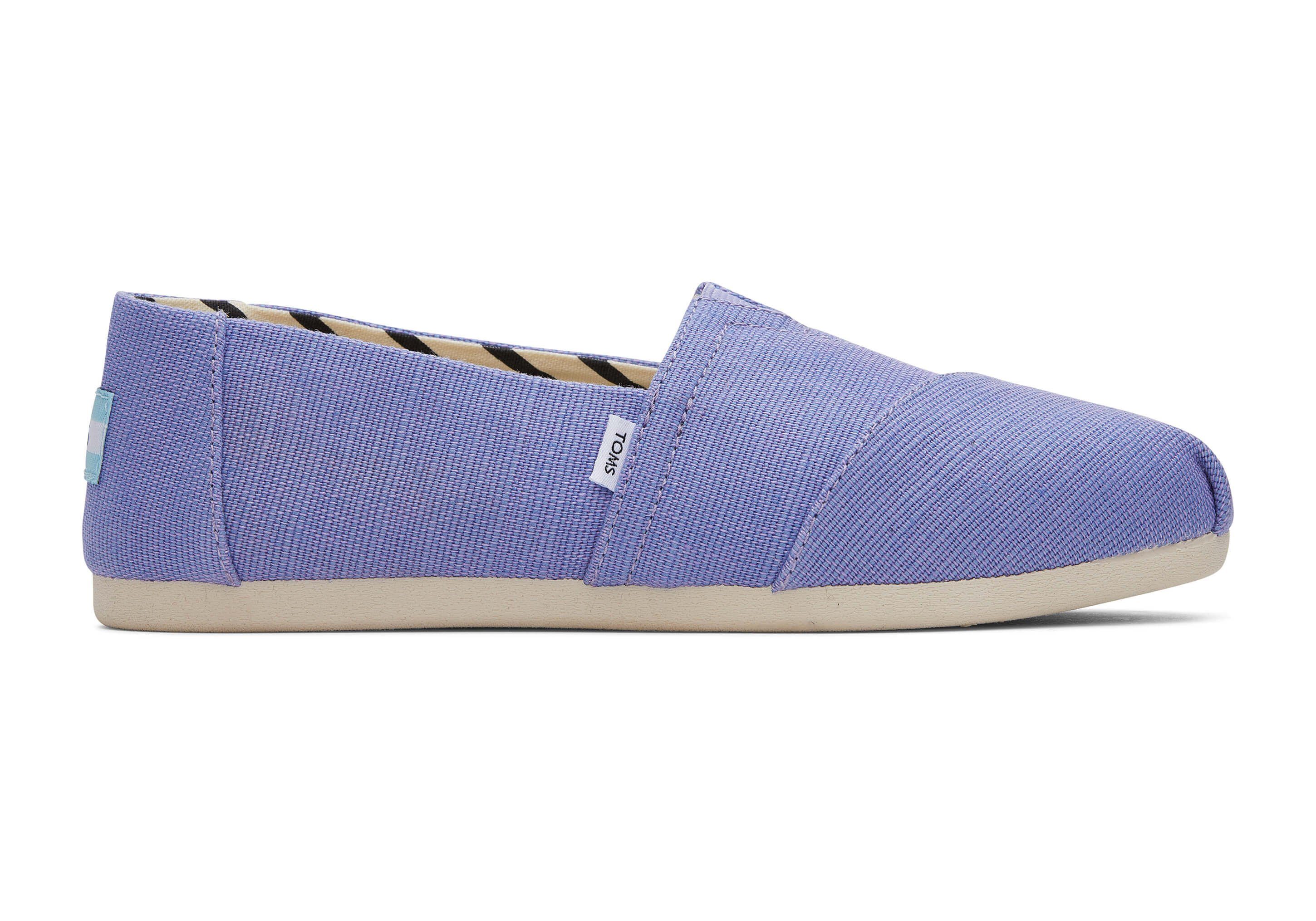 Kommt im Jahr 2024 TOMS Heritage Iris Purple Mokassin Alpargatas