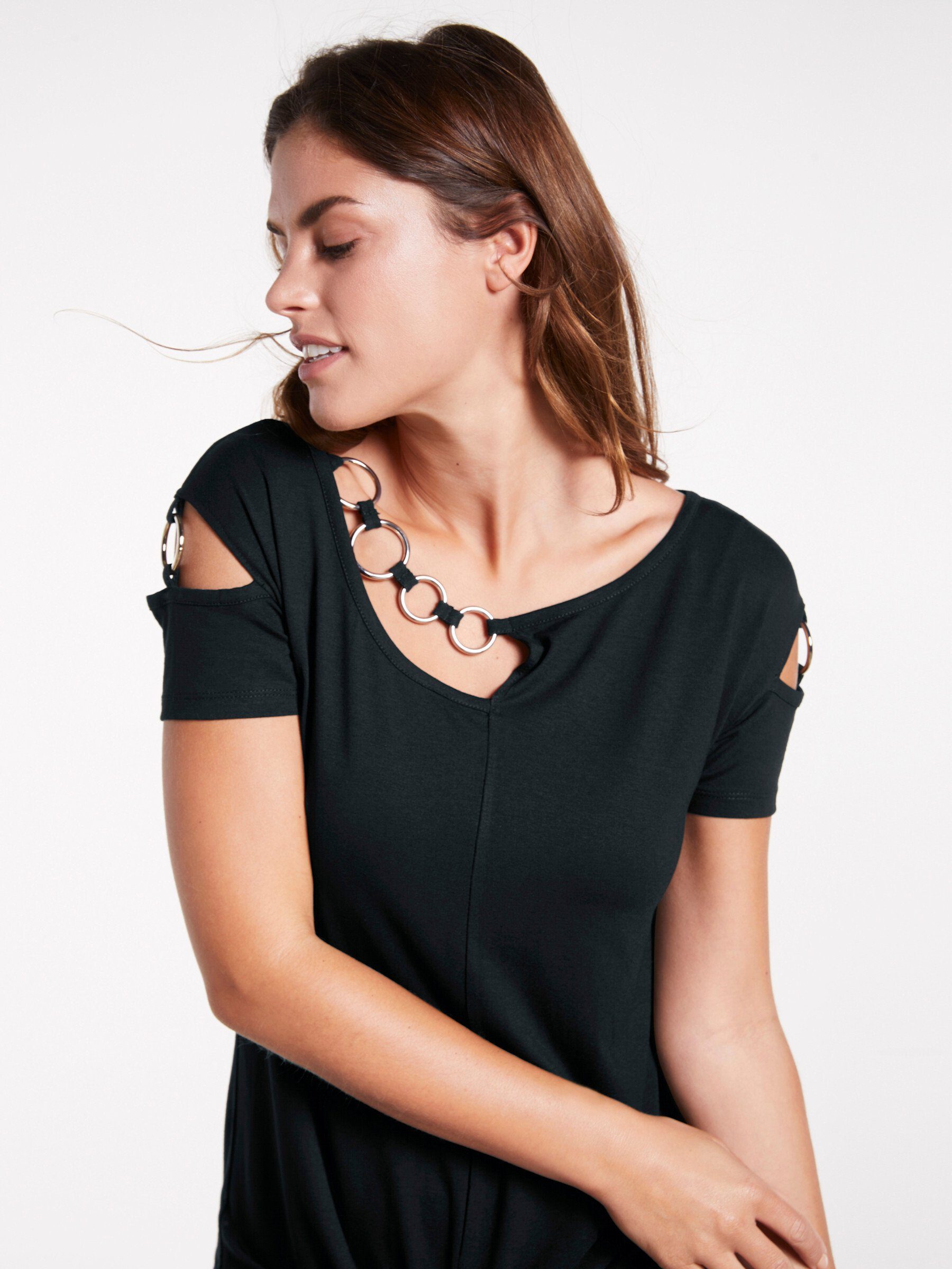 heine T-Shirt Shirt Kurzarm