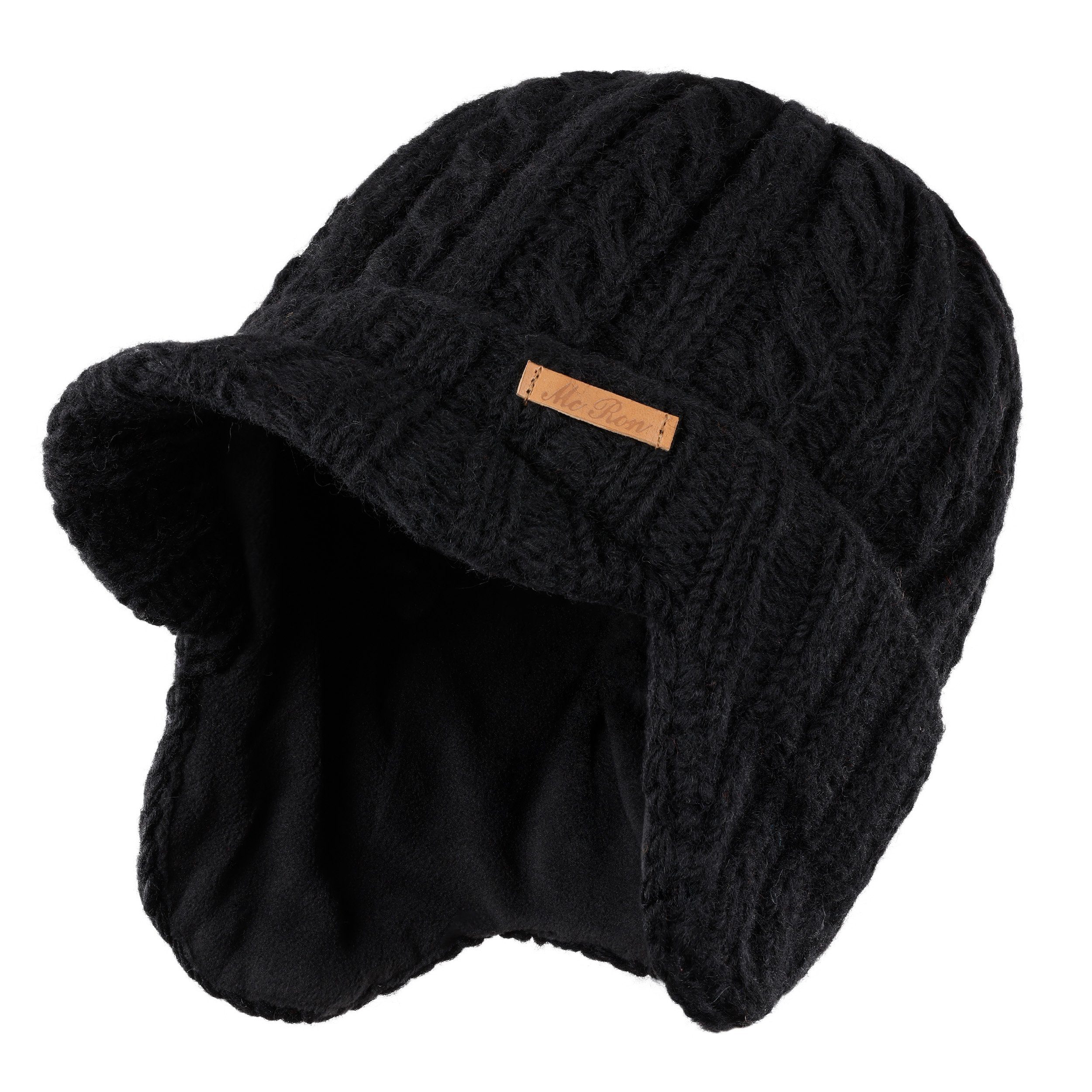 McRon Schirmmütze Wollmütze Modell Josef mit Fleece gefüttert, hoher Schurw günstig online kaufen