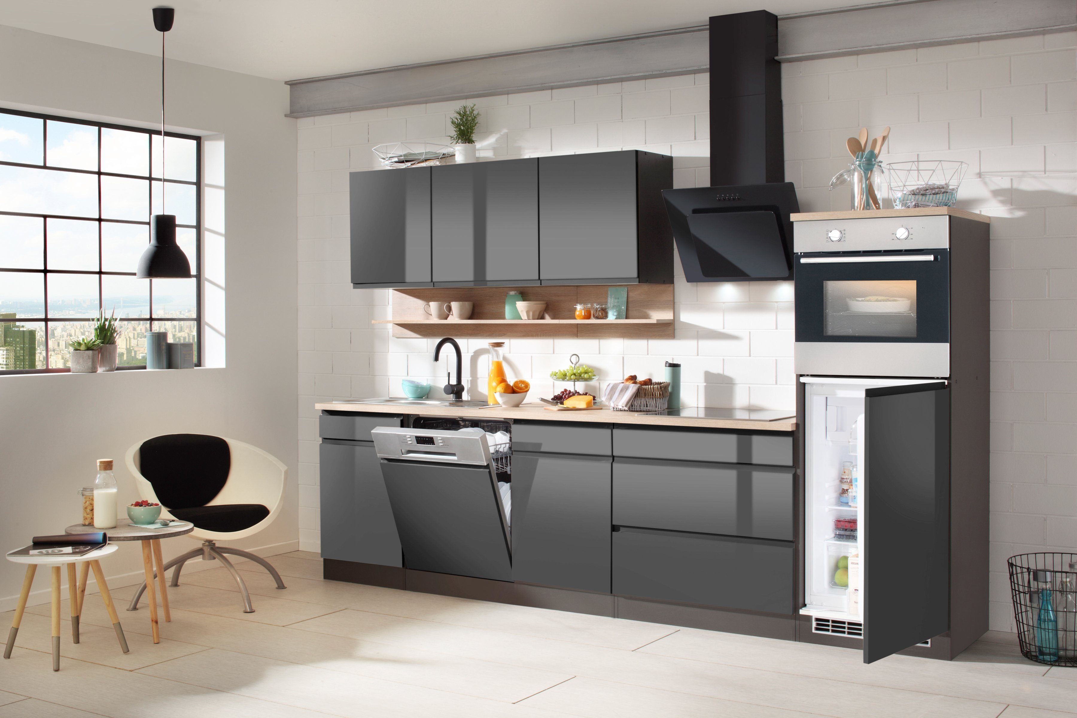 KOCHSTATION Spülenschrank "KS-Virginia" 110 cm breit, inklusive Einbauspüle günstig online kaufen