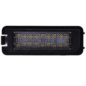 Vinstar KFZ-Ersatzleuchte LED Kennzeichenbeleuchtung E-geprüft für VW, kompatibel mit: VW GOLF 4 5 6 7 IV V VI VII /KEIN Variant