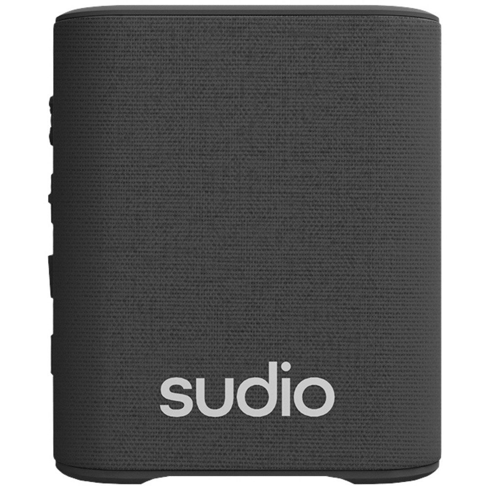 sudio Sudio S2 Bluetooth® Lautsprecher spritzwassergeschützt, tragbar Schwar Smart Speaker