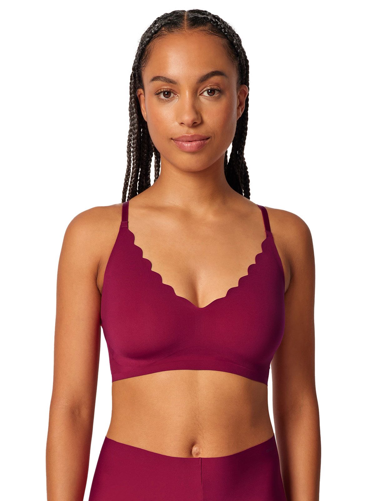 Skiny Bustier Damen Bustier mit herausnehmbare Pads Micro (Stück, 1-tlg) Unterbrustband