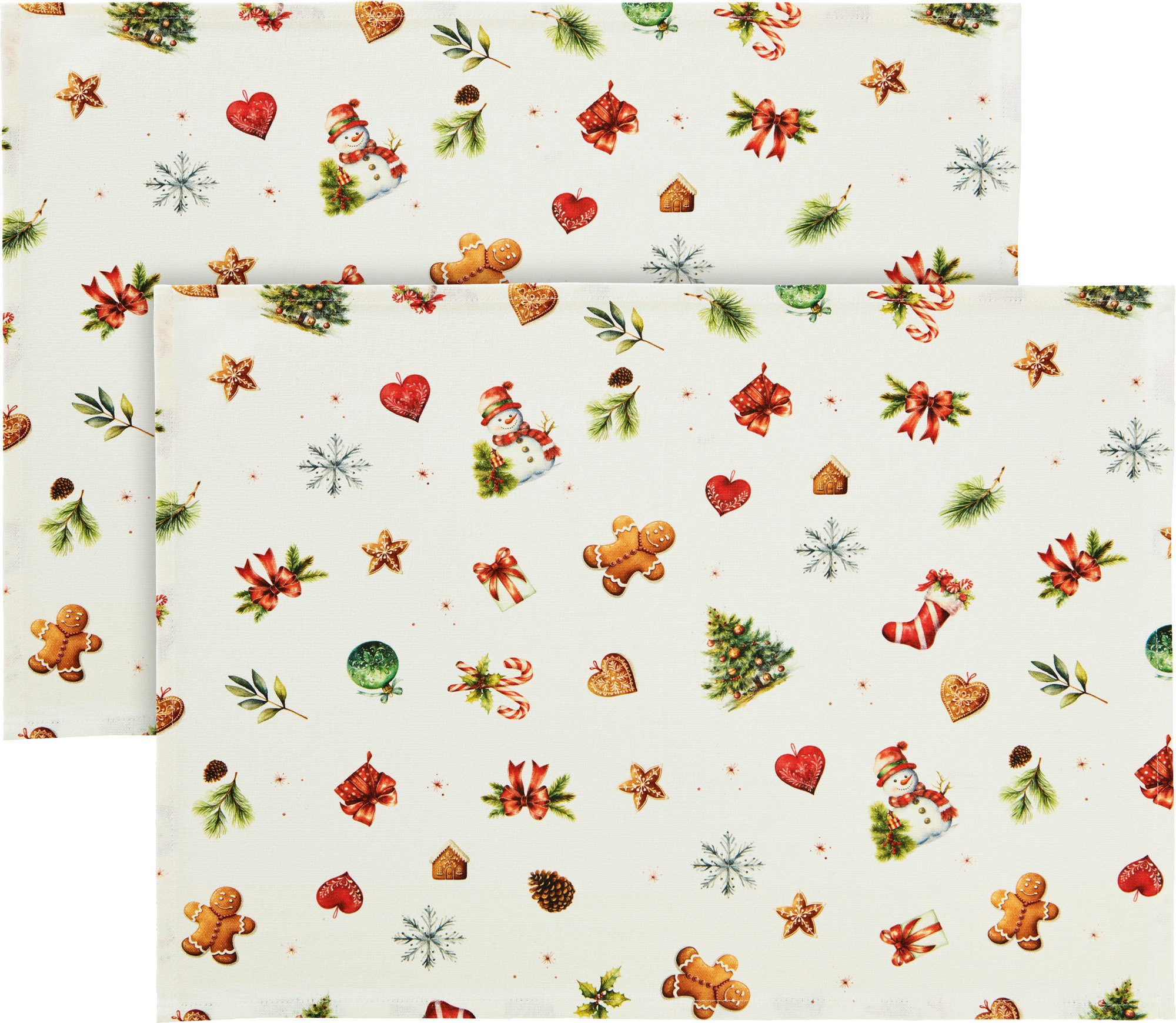Erwin Müller Platzset Tischset "Noel" 2er-Pack, günstig online kaufen
