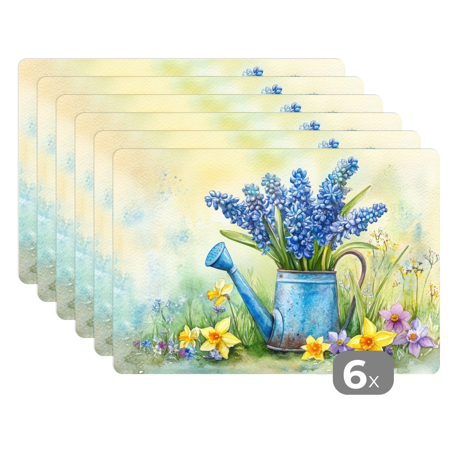 MuchoWow Platzset Gießkanne - Lavendel - günstig online kaufen