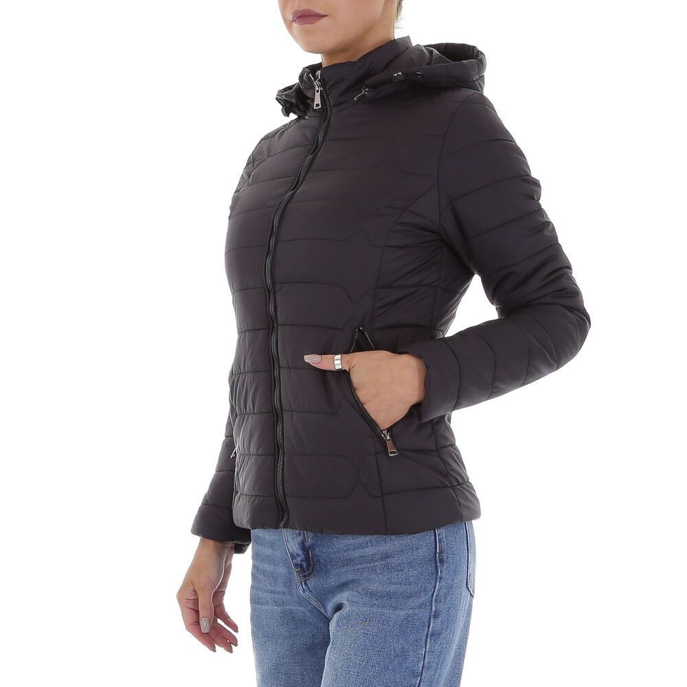 Ital-Design Steppjacke Damen Freizeit (87256693) Kapuze (abnehmbar) Leicht günstig online kaufen