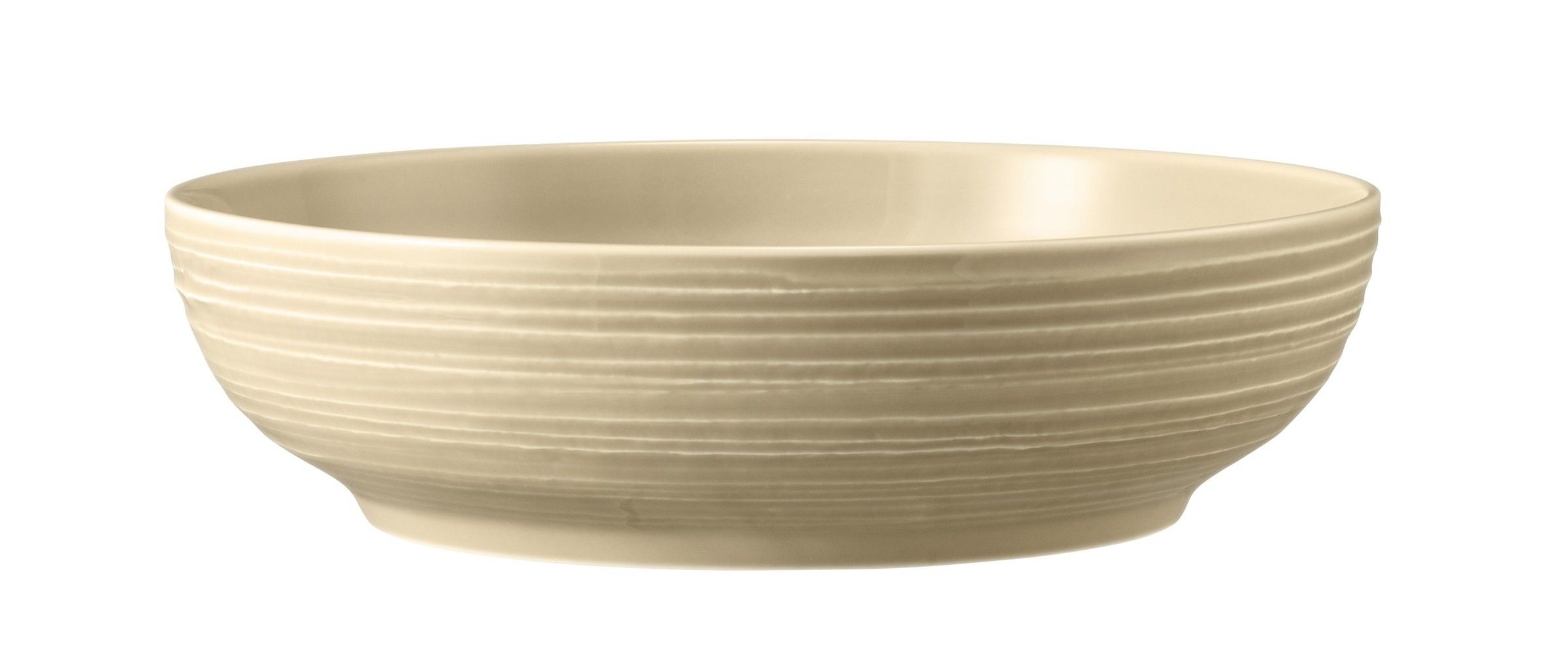Seltmann Weiden Schale Seltmann Weiden Terra Sandbeige Foodbowls 25 cm, Porzellan, (1 Foodbowl)