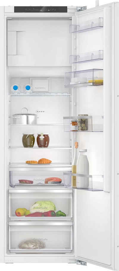 NEFF Einbaukühlschrank N 70 KI2823DD0, 177,2 cm hoch, 55,8 cm breit, Fresh Safe 1 <0°C>: Schublade für ideale Lagerung von Fisch & Fleisch