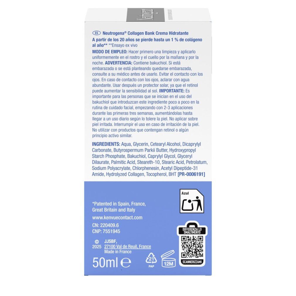 Neutrogena Körperpflegemittel COLLAGEN BANK Feuchtigkeitscreme 50 ml