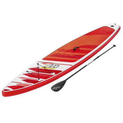 BESTWAY Inflatable SUP-Board SUP Stand Up Paddle Board Sport Touring aufblasbar + Paddel 381x76x15cm