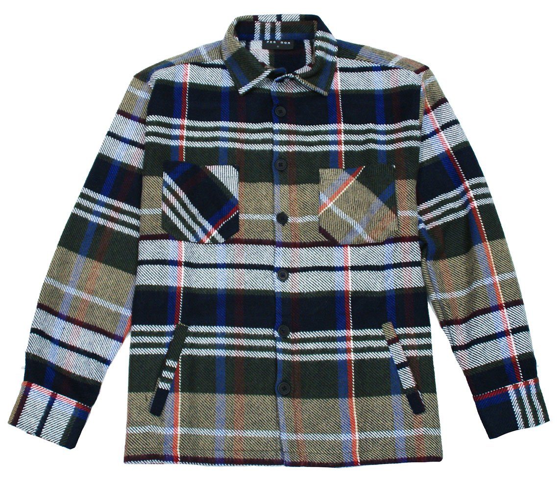 PEGADOR Flanellhemd Flato S