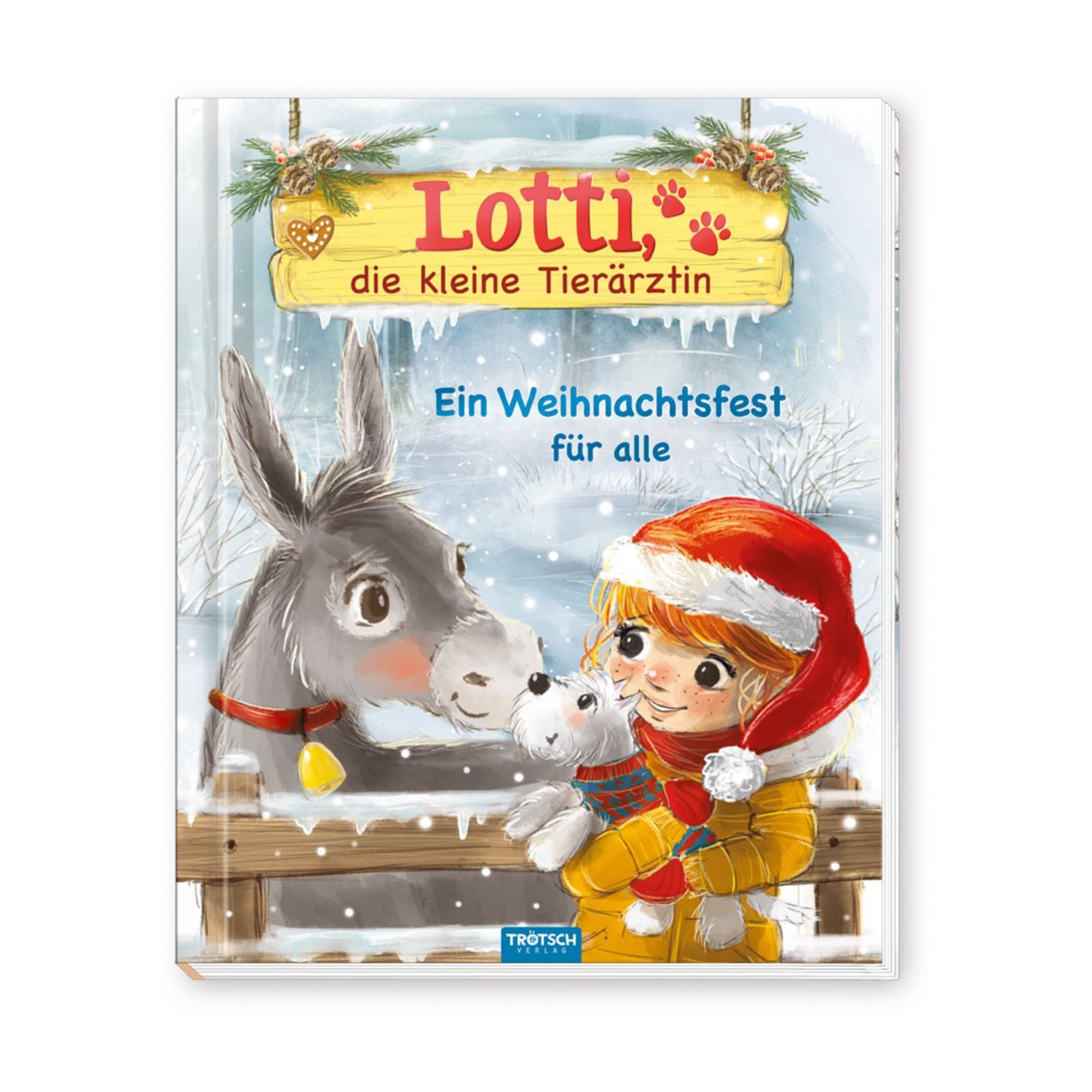 TRÖTSCH - Geschichtenbuch Lotti, die kleine Tierärztin Ein Weihnachtsf / diverse