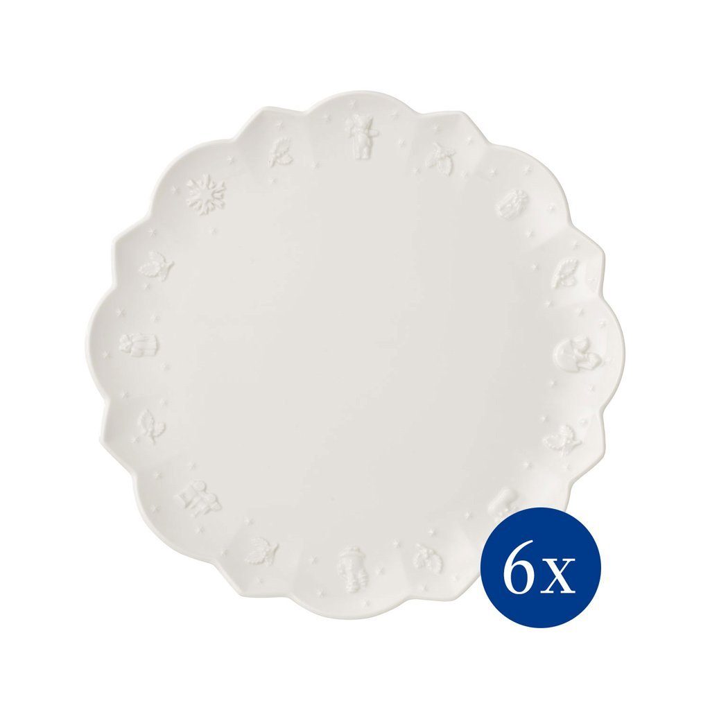 Villeroy & Boch Geschirr-Set Toy’s Delight Royal Classic Тарелка обеденная, 6 Stück (6-tlg), Porzellan