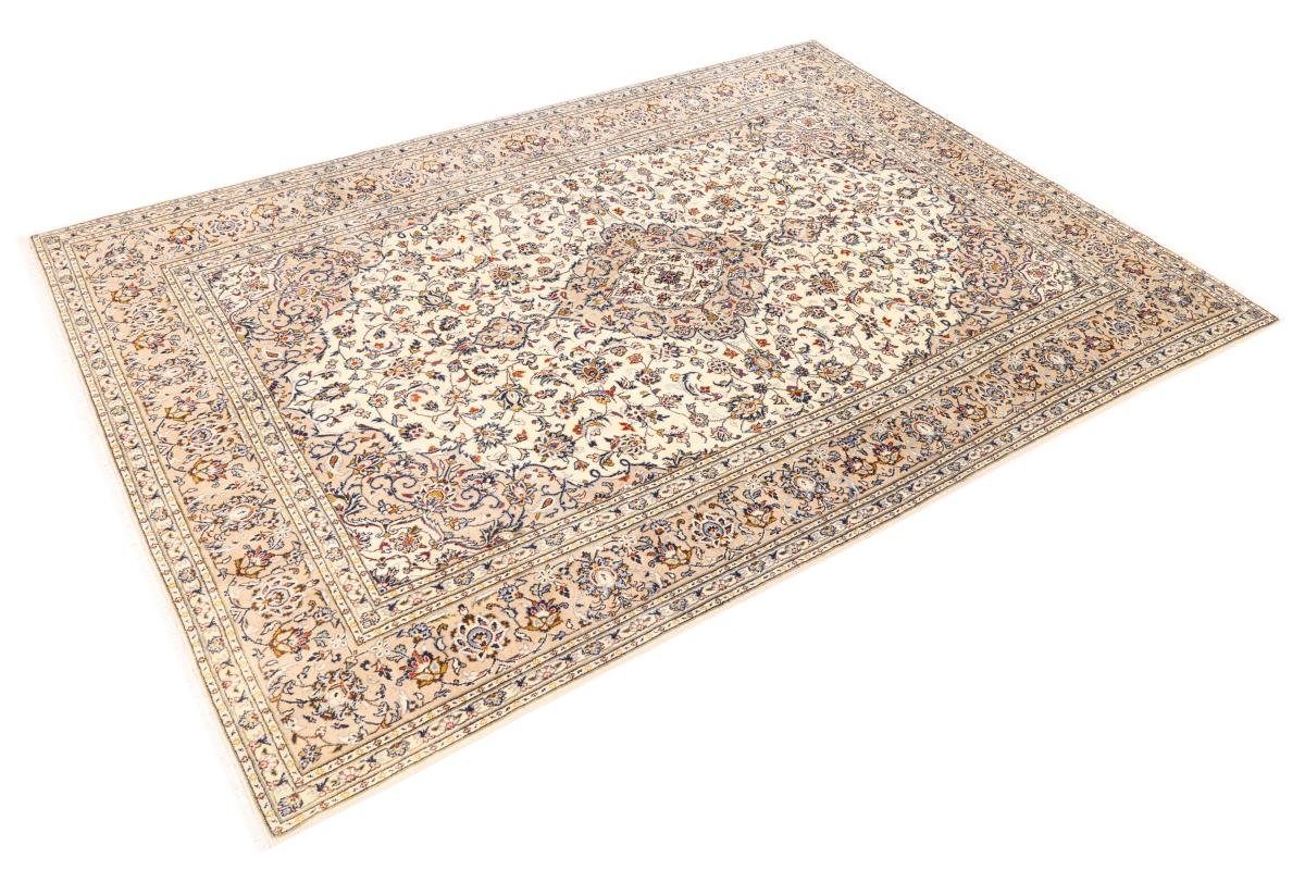 Orientteppich Keshan 206x297 Handgeknüpfter Orientteppich rechteckig, Perserteppich, Höhe: Nain Trading, 12 / mm
