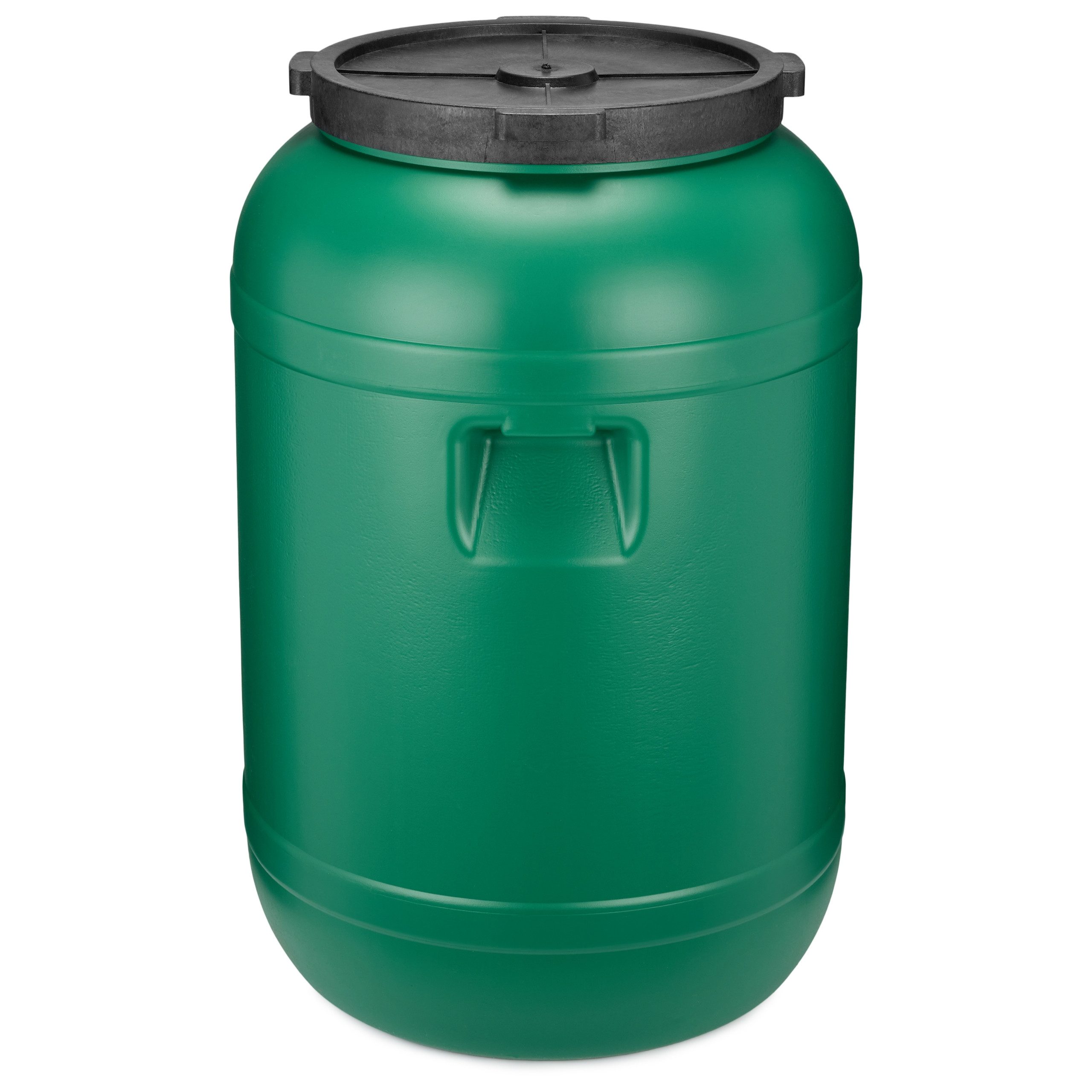 Garronda Regentonne Weithalsfass 120 Liter Plastikbehälter mit Deckel GD-0142, 120 l, (1-tlg), BPA-Frei