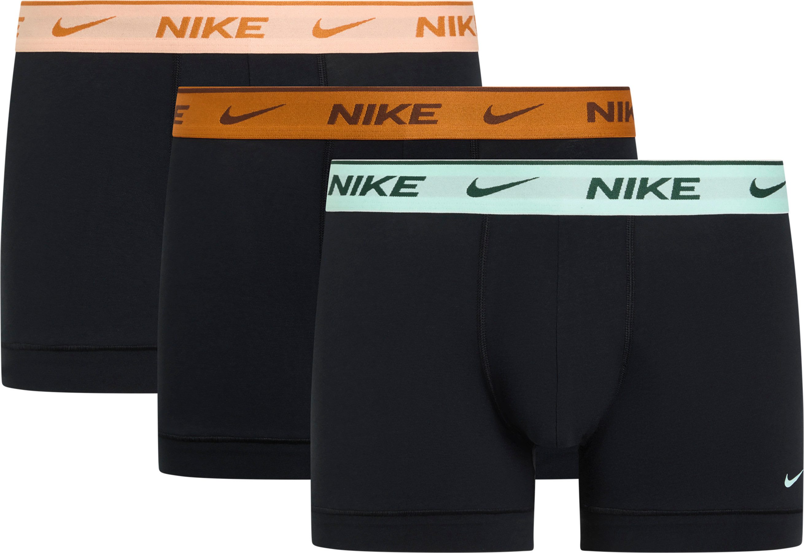 Nike Underwear Trunk TRUNK 3PK (Packung, 3-St., 3er) mit Logo-Elastikbund