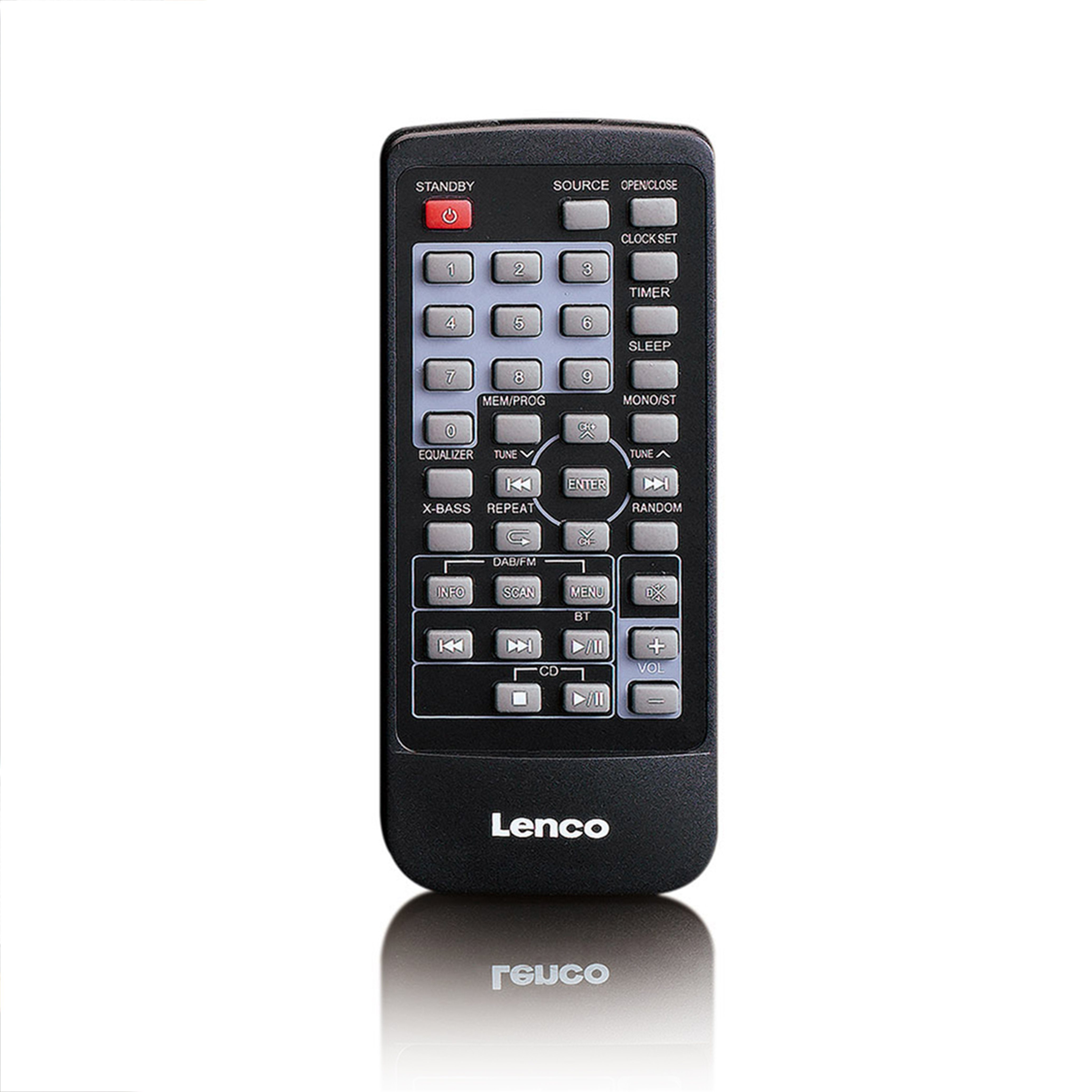 Lenco DIR-150BK Internet-Radio (Internetradio, FM-Tuner, Bluetooth) 16,00 W