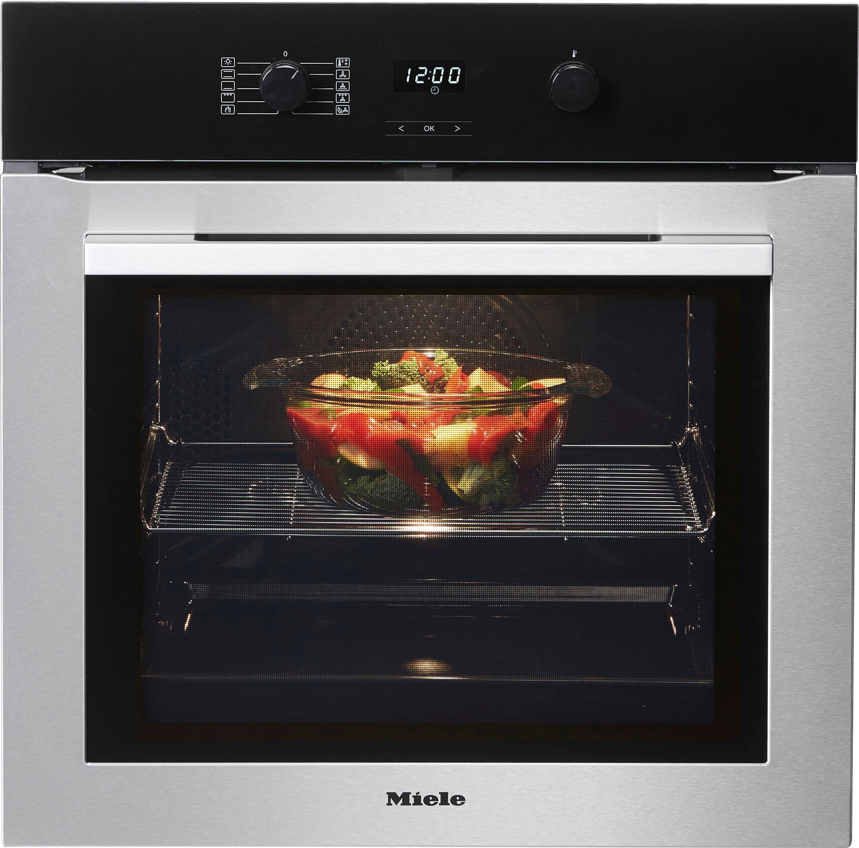 Miele Pyrolyse Backofen H 2760-2 BP PizzaPlus, mit Vollauszug, Pyrolyse- Selbstreinigung | Backöfen