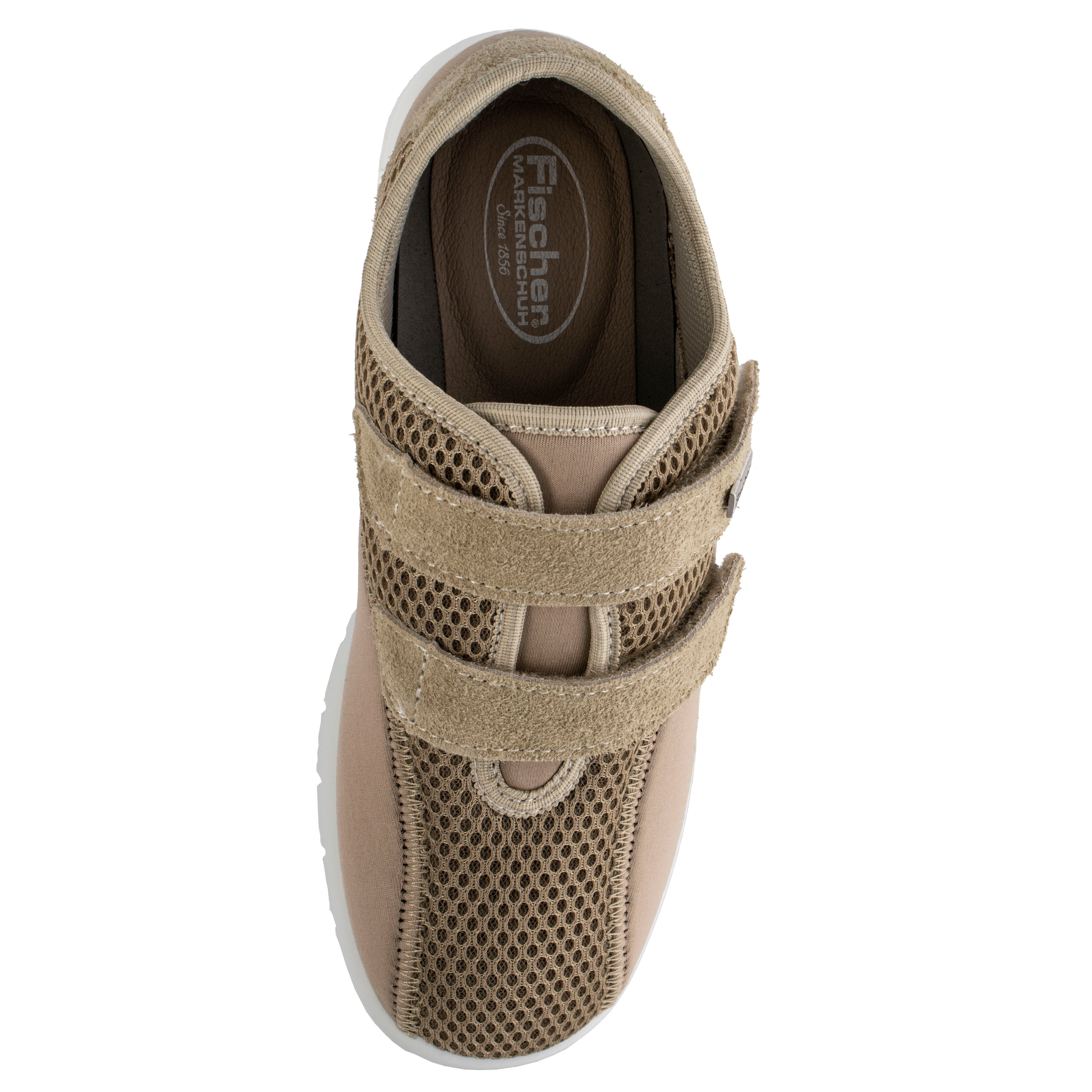 Fischer-Markenschuh Ortho Aktiv Klettschuh aus Mesh, mit Klettverschluss, Einlegesohle herausnehmbar