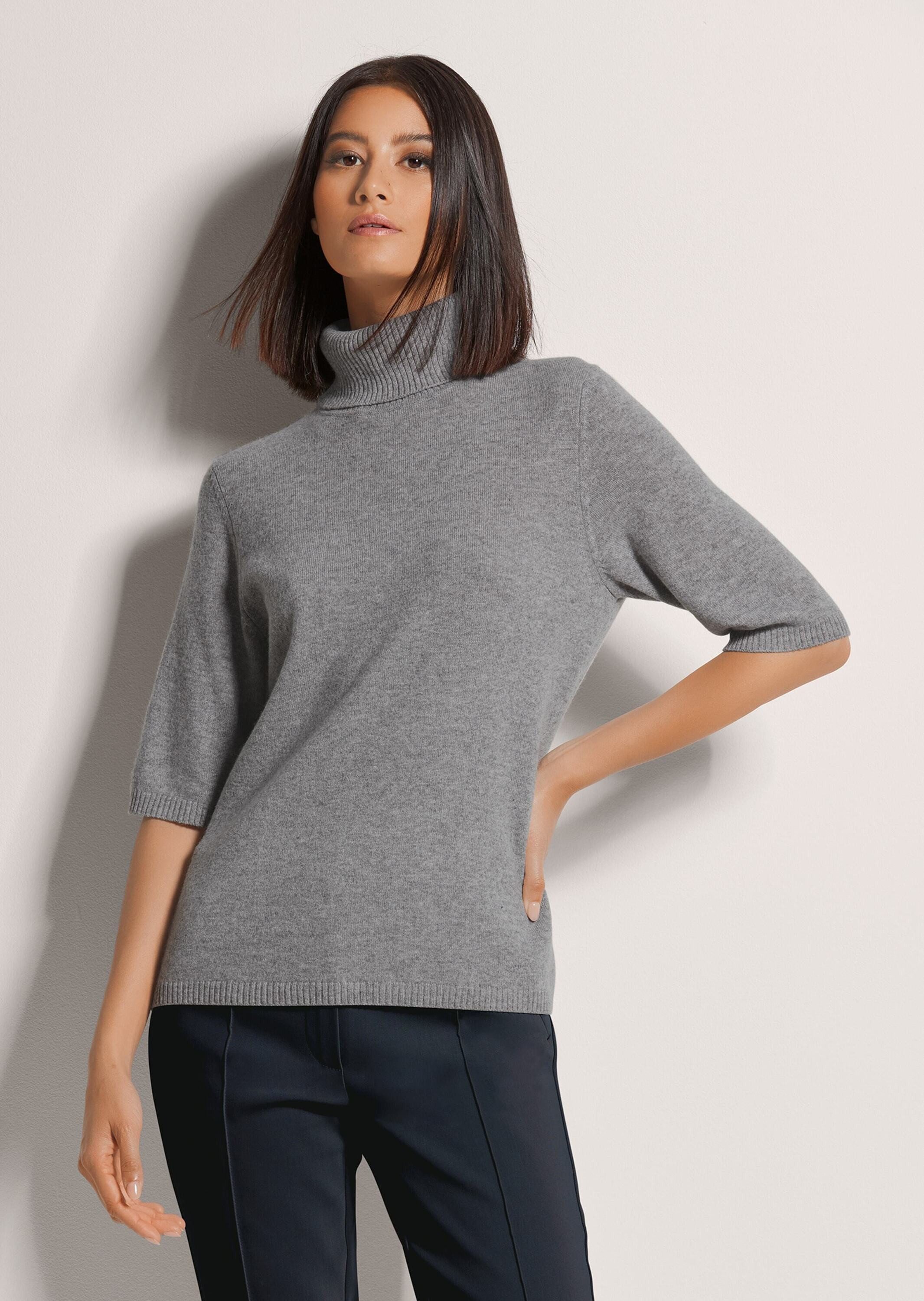 MADELEINE Strickpullover Kaschmirpullover mit Rollkragen günstig online kaufen