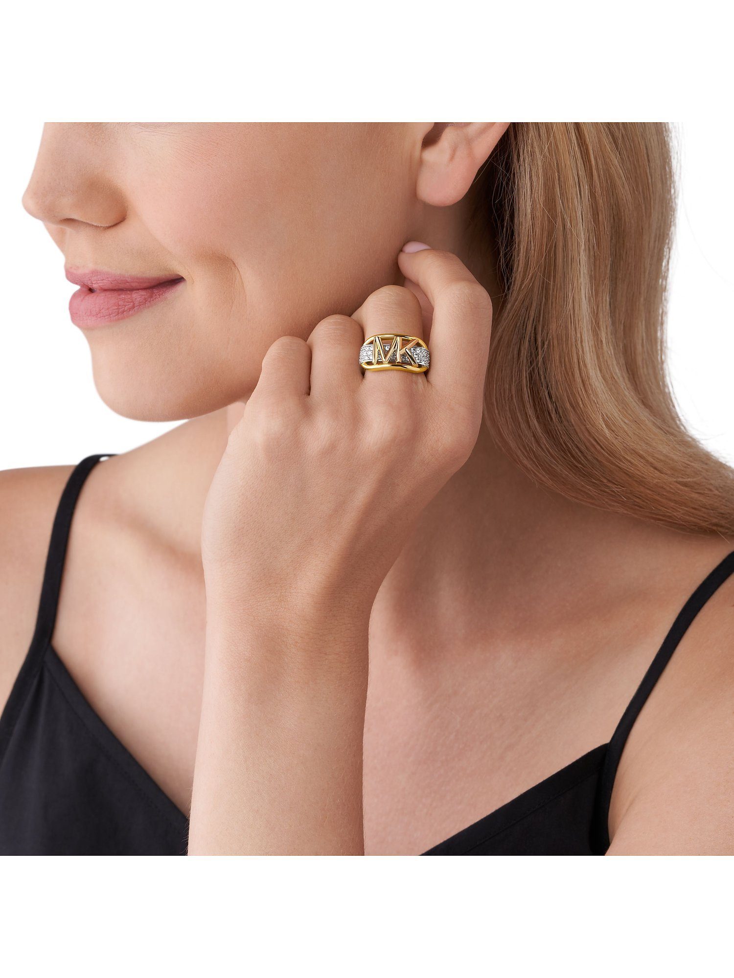 MICHAEL KORS Fingerring, Zirkonia bunt...