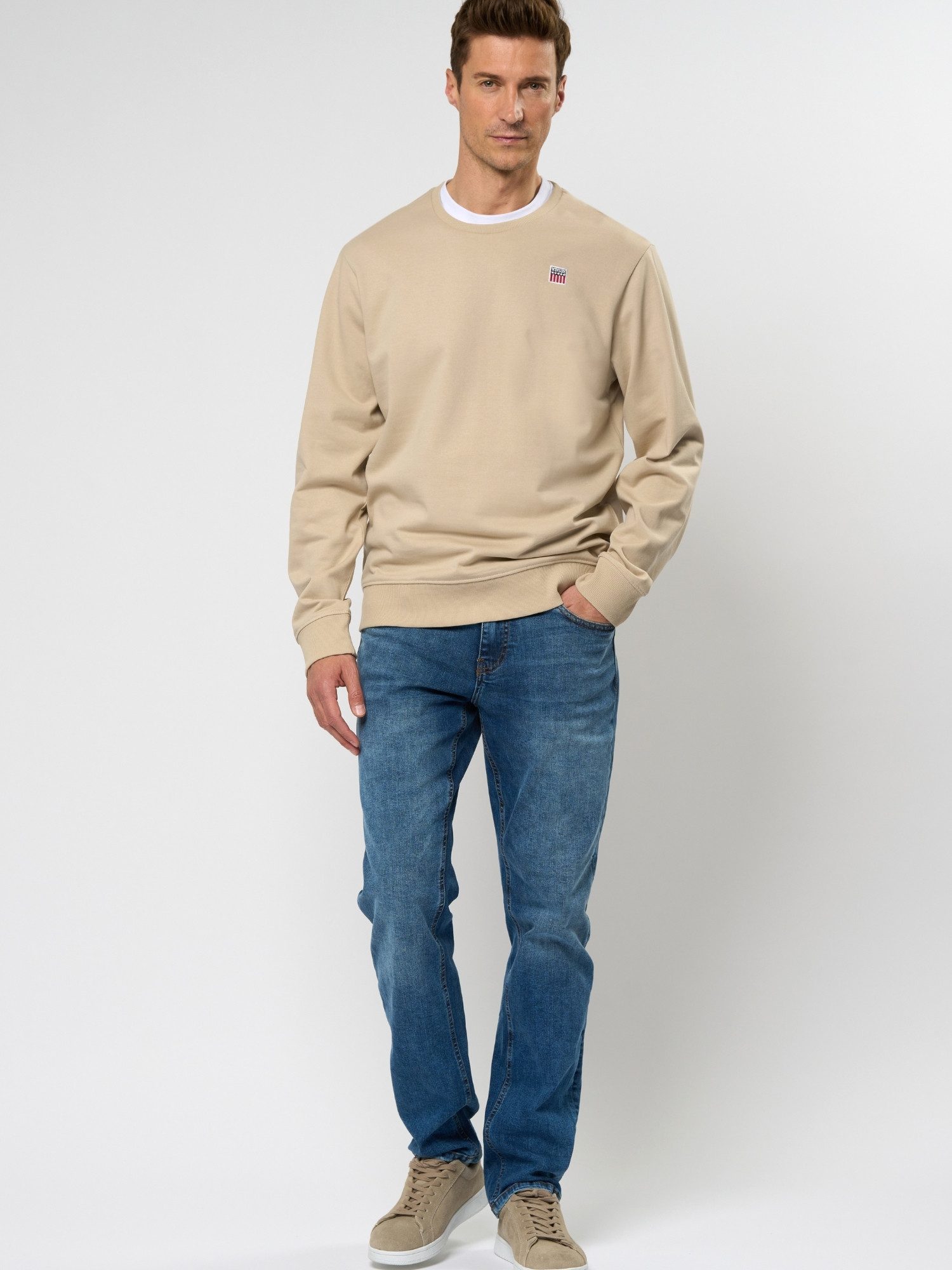VINSON Rundhalspullover VINSON Sweater VMJerry