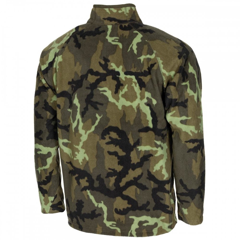 MFH Langarmshirt MFH Shirt "Troyer" Microfleece für Outdoor.