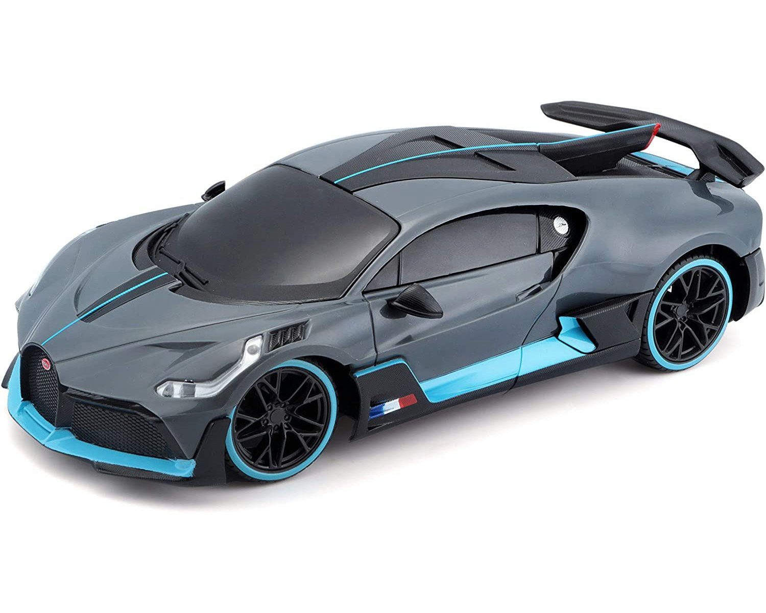 Maisto Tech RC-Auto Ferngesteuertes Auto - Bugatti Divo (grau Maßstab 1:24), detailliertes Modell