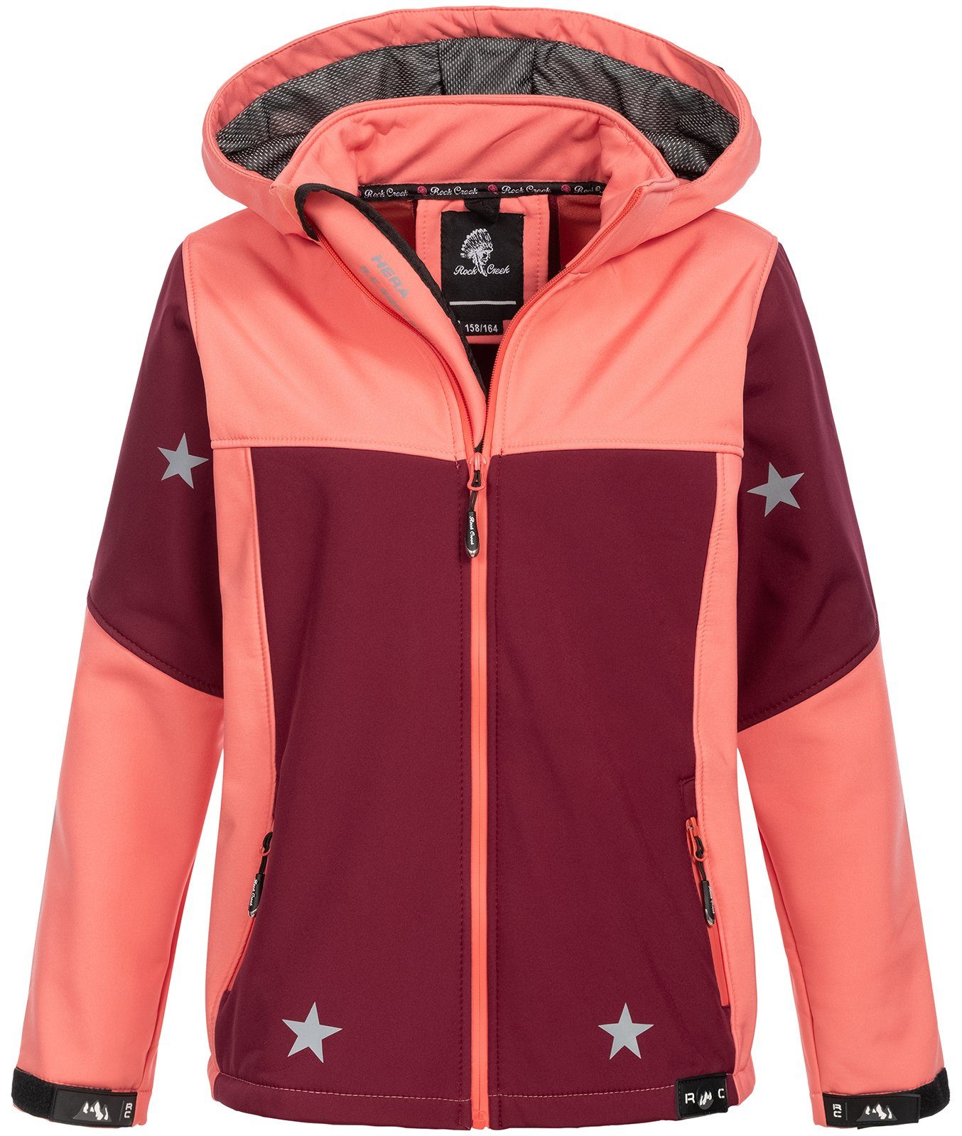 Rock Creek Softshelljacke Kinder Softshelljacke KM-100 Mädchen