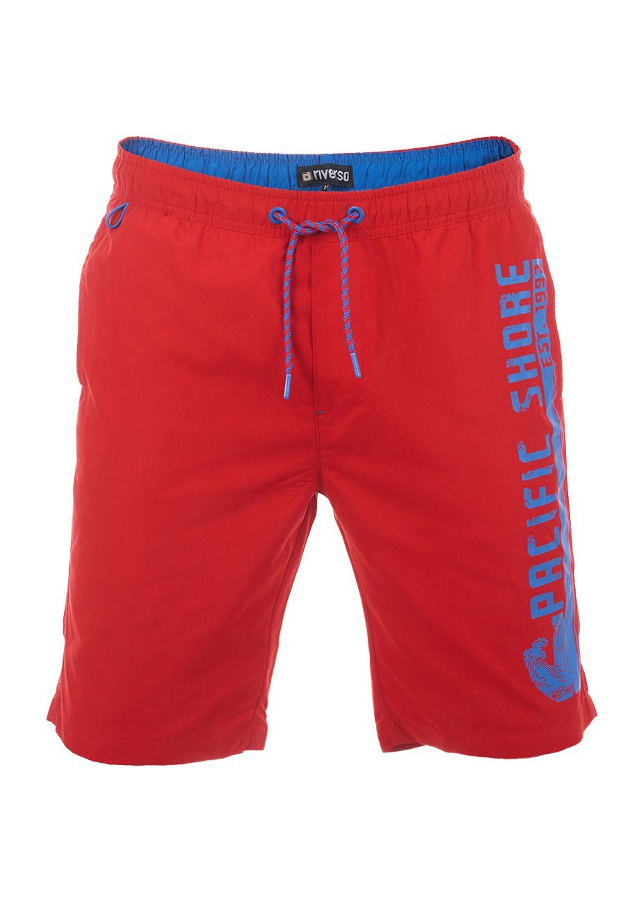 riverso Badeshorts Herren Badehose RIVJannik Regular Fit (1-St) Sportshorts mit Kordelzug