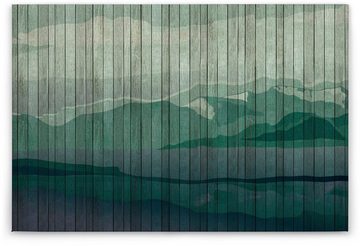 A.S. Création Leinwandbild mountains 3, Landschaft (1 St), Keilrahmen Bild Landschaft Berge Gebirge
