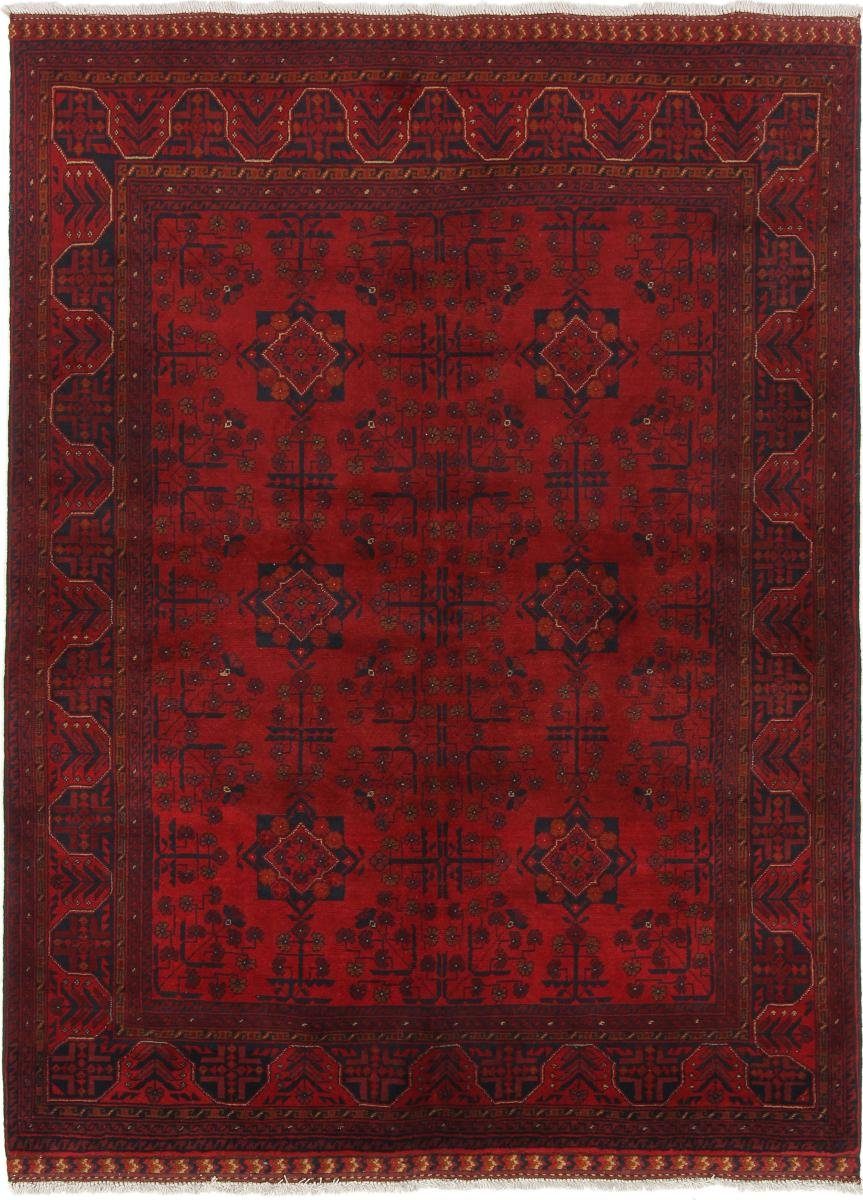 Orientteppich Khal Mohammadi 146x200 Handgeknüpfter Orientteppich, Nain Trading, rechteckig, Höhe: 6 mm