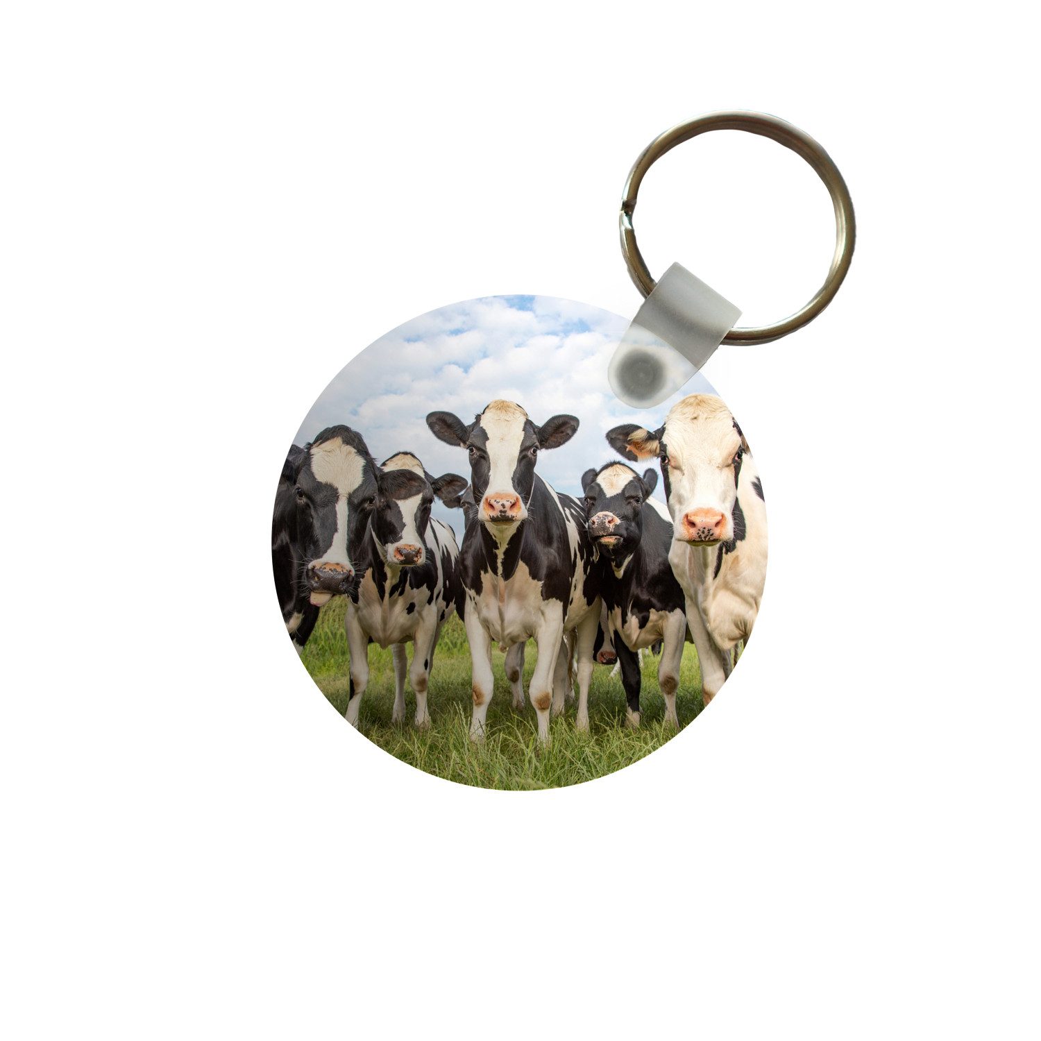 Schlüsselanhänger Kühe - Weide - Tiere - Natur - Gras