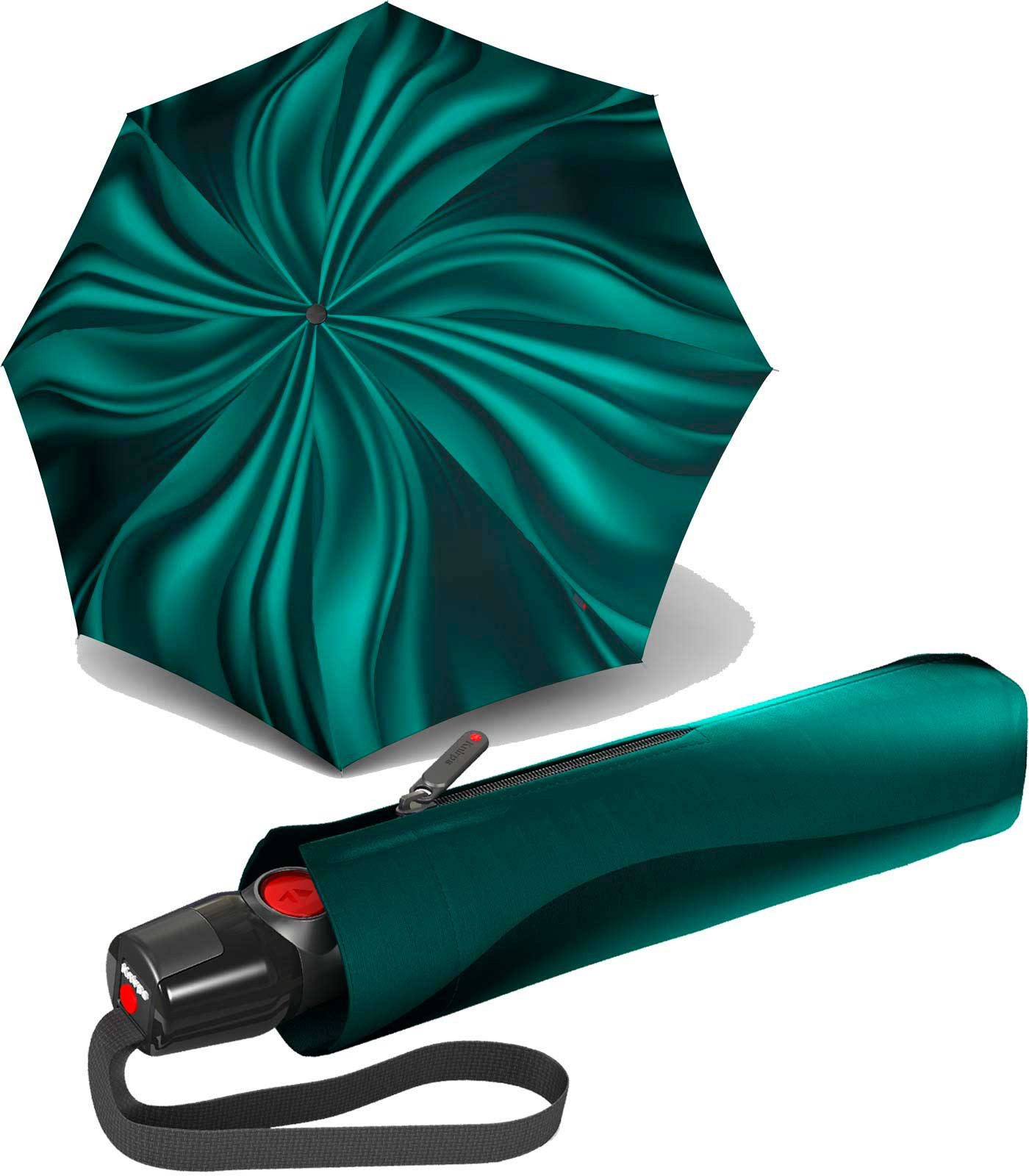 Knirps® Taschenregenschirm T.200 Duomatic mit leichtgängiger Auf-Zu-Automatik, mit Schirmhülle mit Reißverschluss